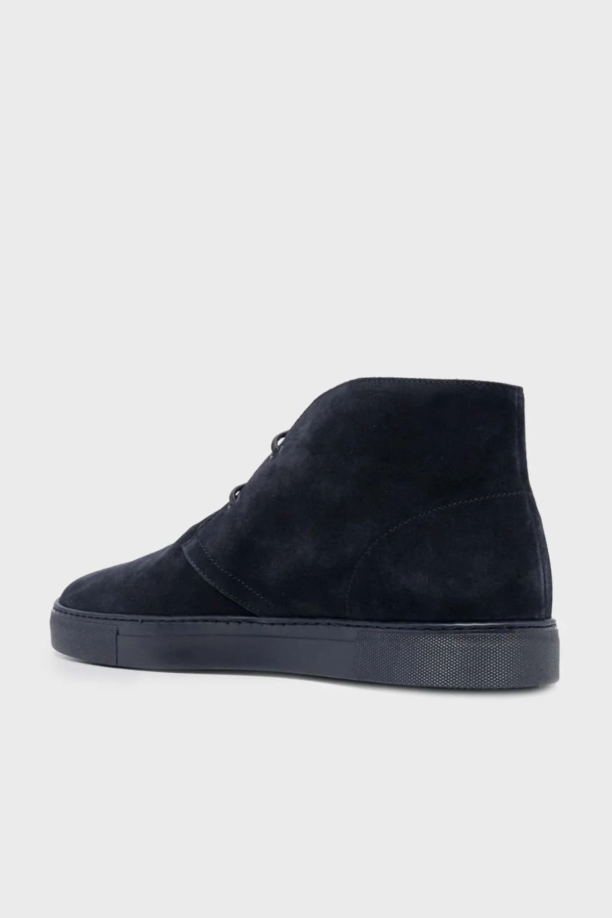 Emporio Armani % 100 Hakiki Deri Süet Erkek Bot X4M392 XF053 00006 LACİVERT - 6