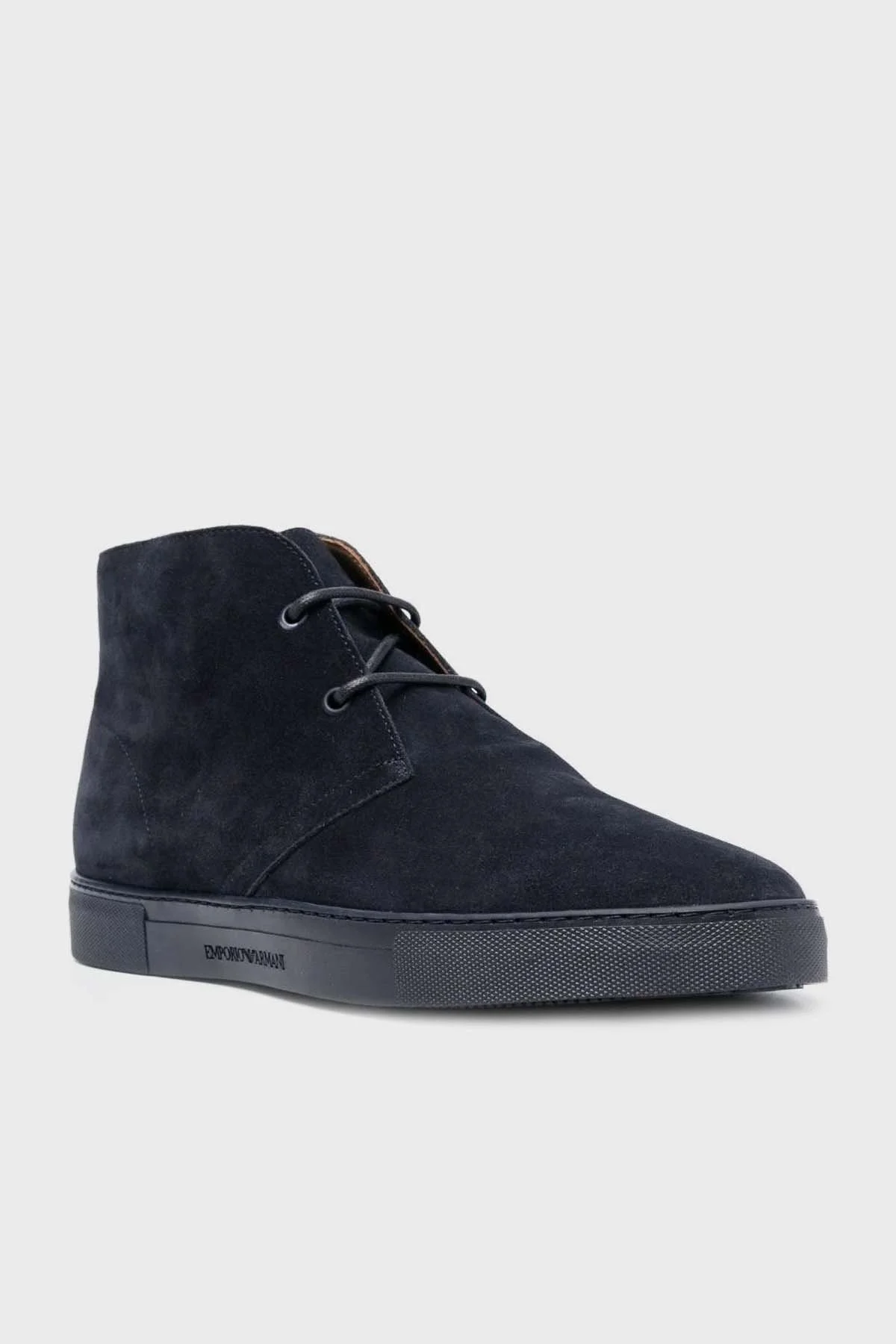 Emporio Armani % 100 Hakiki Deri Süet Erkek Bot X4M392 XF053 00006 SİYAH - 3