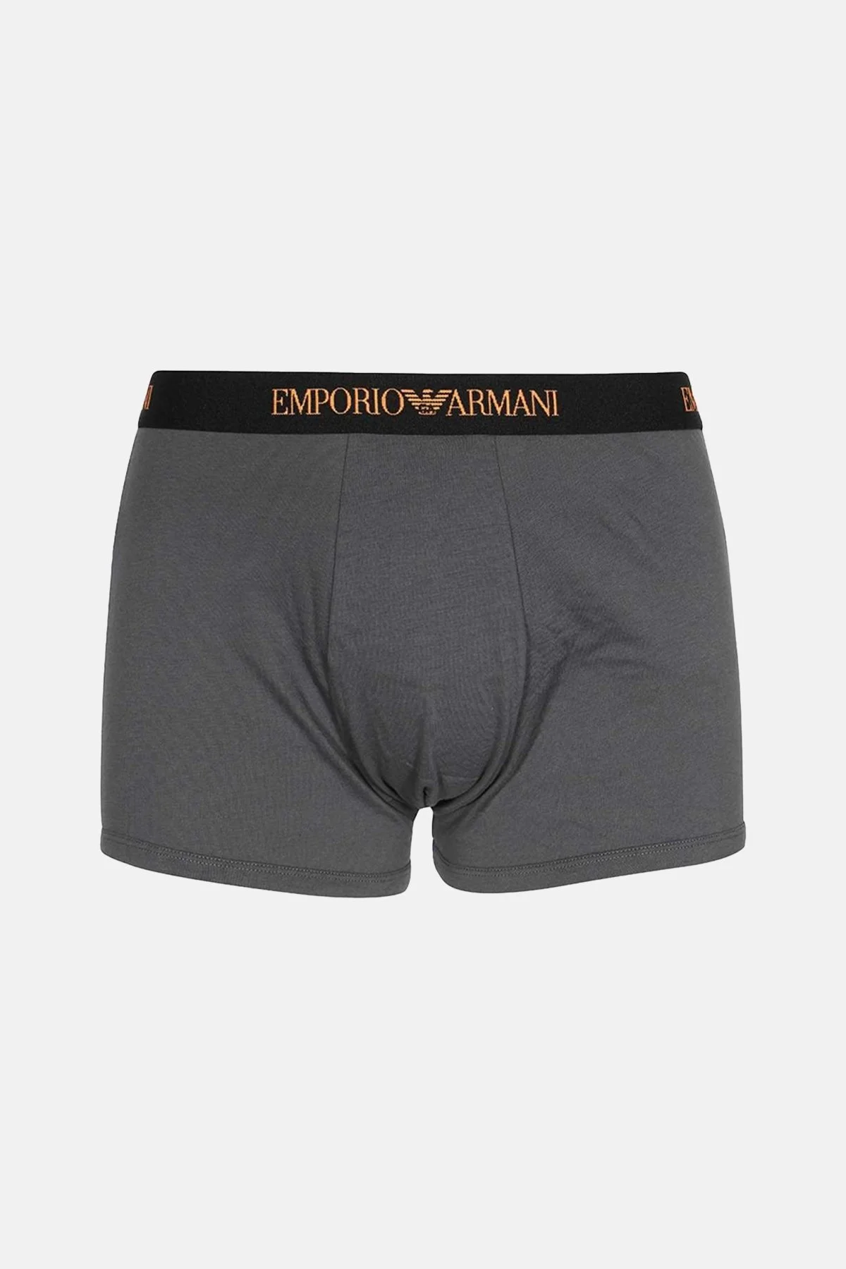 Emporio Armani % 100 Pamuk 3 Pack Erkek Boxer 111625 3R722 24421 Siyah-Siyah-Antrasit - 5