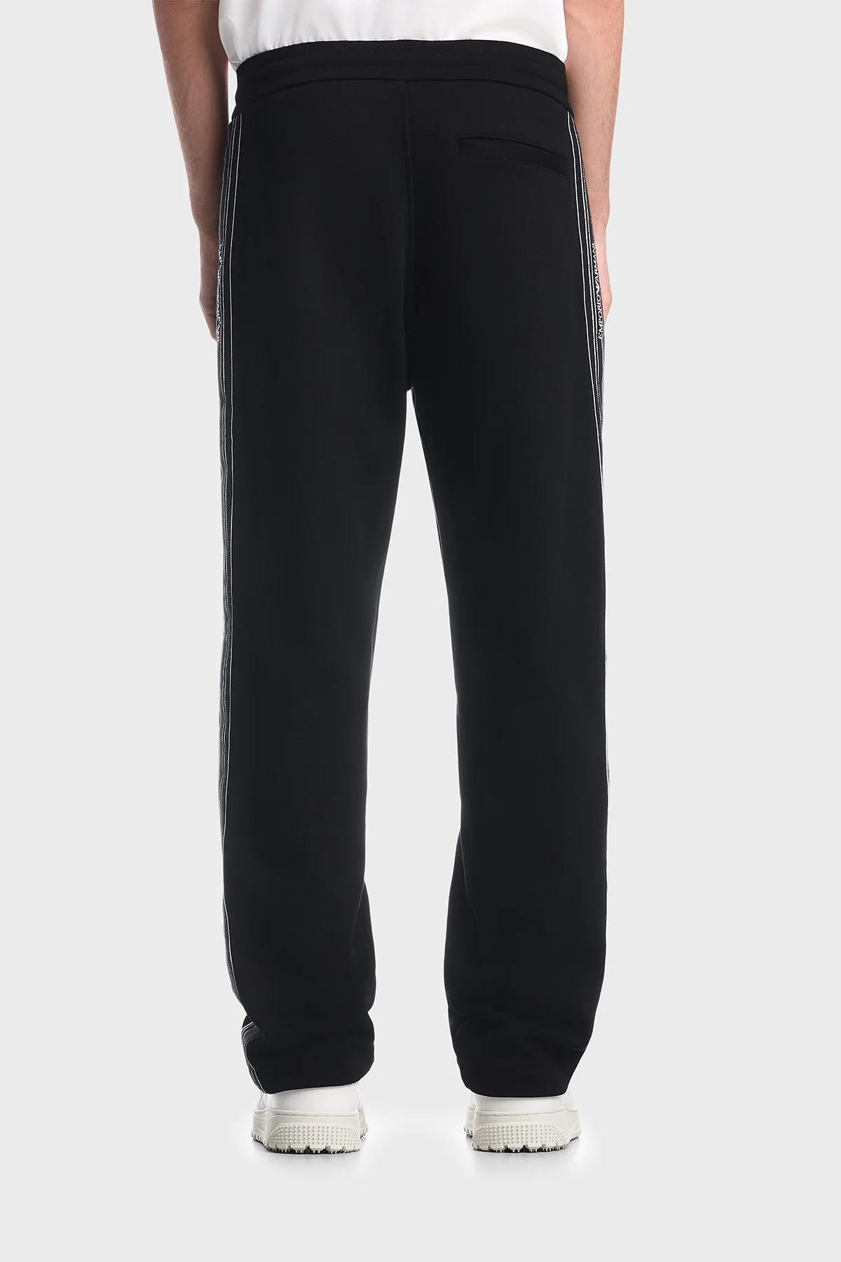 Emporio Armani %100 Pamuk Düz Paça Erkek Pantolon EM006884 AF13713 UC001 Siyah - 3