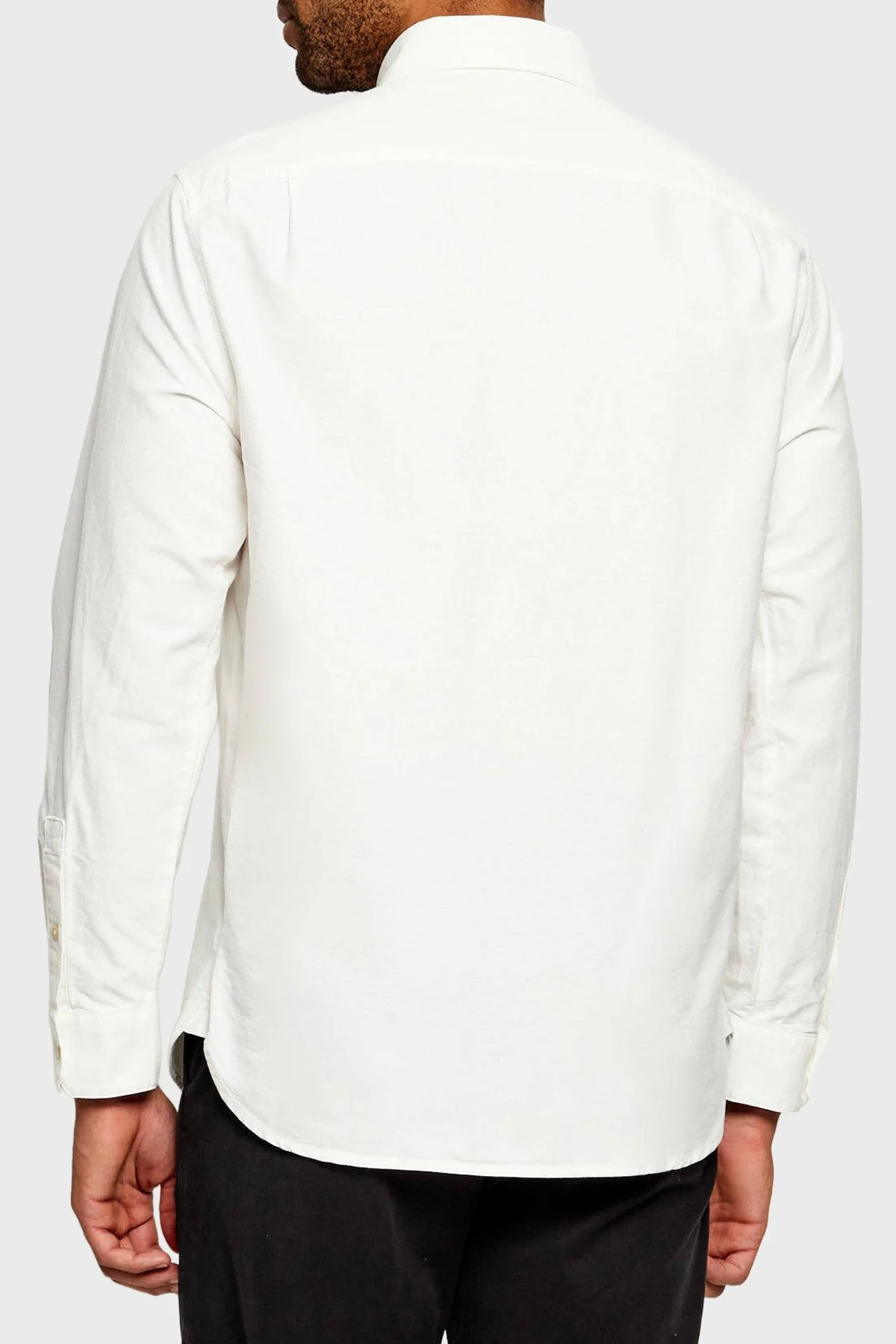 Emporio Armani %100 Pamuk Klasik Yaka Regular Fit Erkek Gömlek EM007368 AF27952 U0003 Beyaz - 3