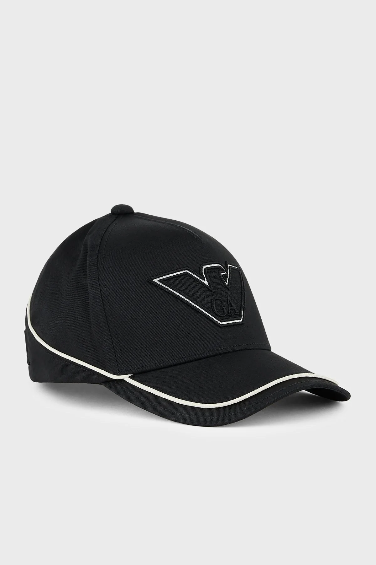 Emporio Armani % 100 Pamuk Logolu Ayarlanabilir Erkek Şapka 627391 3F561 00020 SİYAH - 1