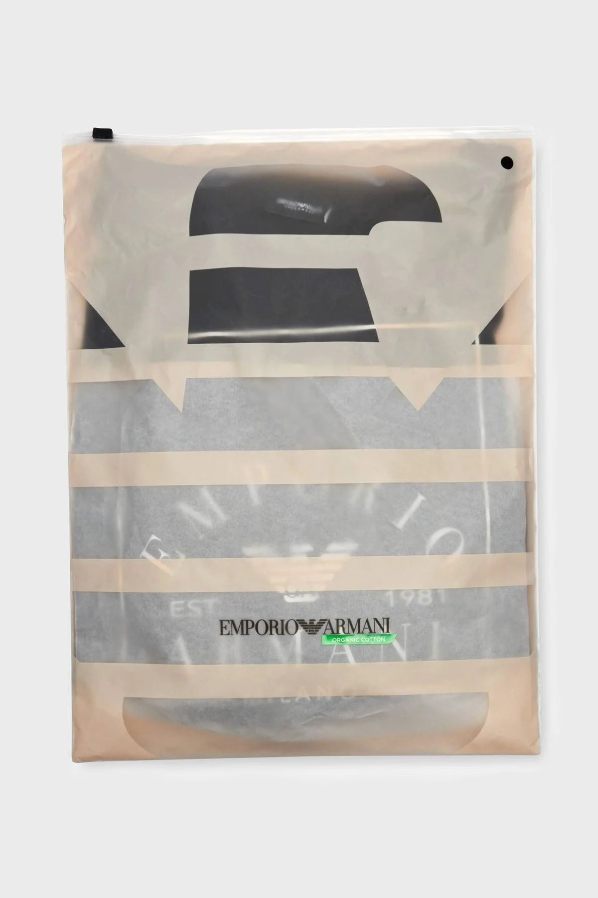 Emporio Armani % 100 Pamuk Oversize Fit Bisiklet Yaka Logolu Bayan T Shirt EW000553 AF10887 UC001 SİYAH - 10