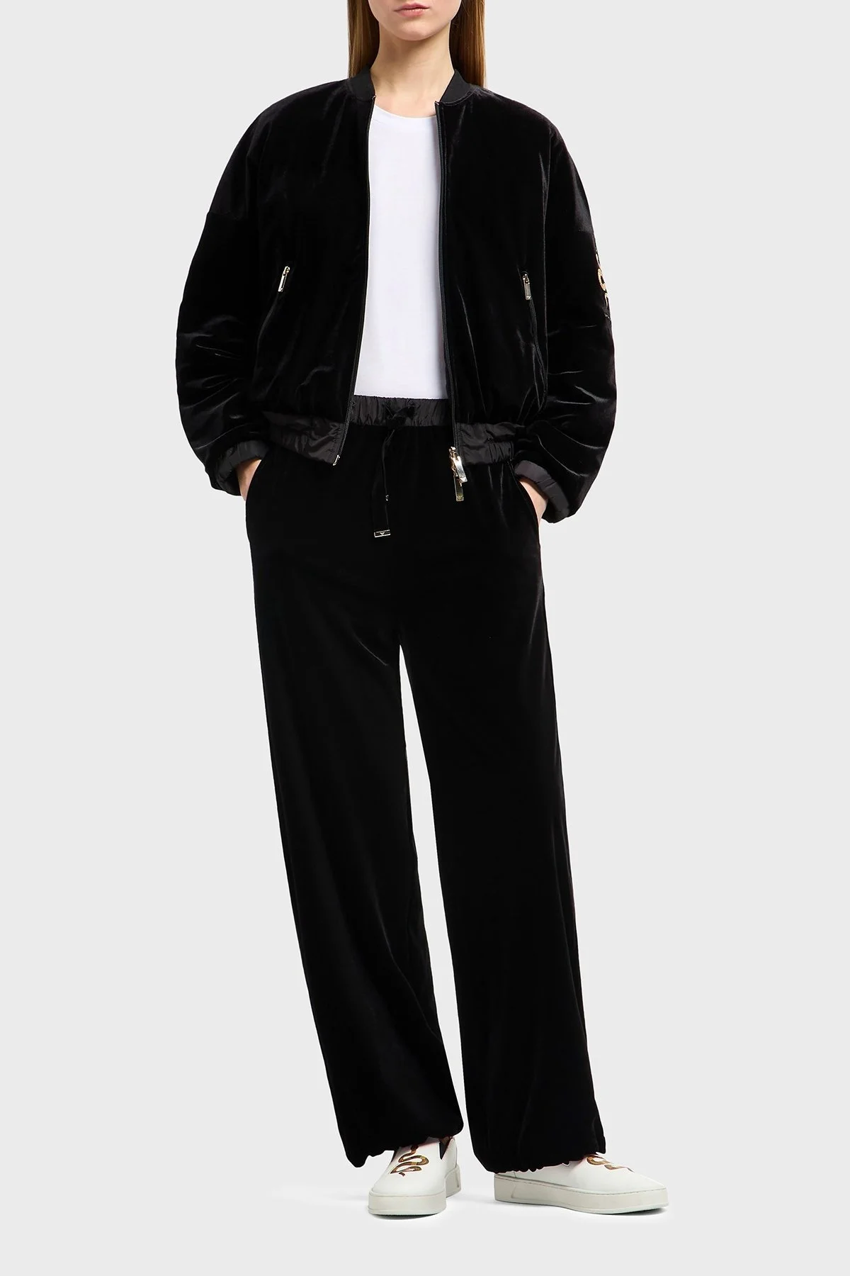 Emporio Armani % 100 Pamuk Regular Fit Bisiklet Yaka Bayan T Shirt EW001169 AF10003 U0001 BEYAZ - 7