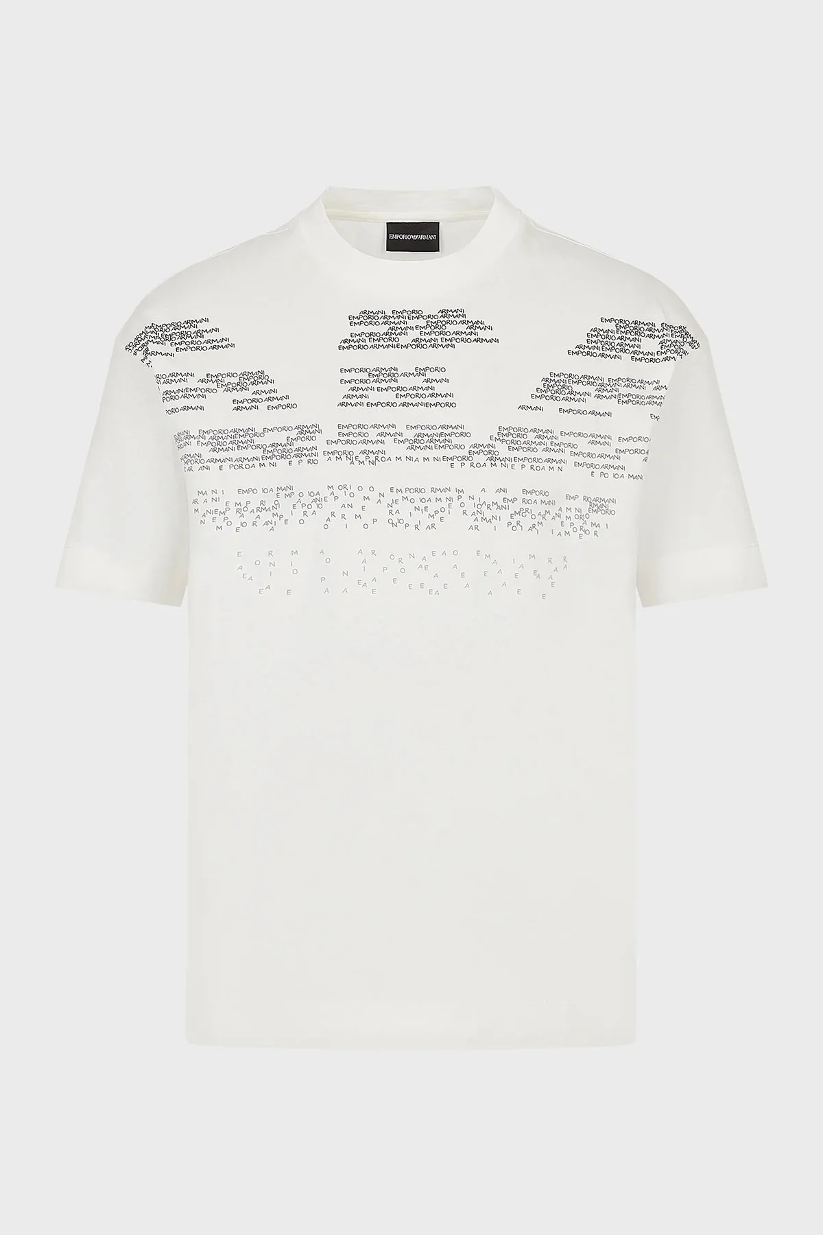 Emporio Armani % 100 Pamuk Regular Fit Bisiklet Yaka Erkek T Shirt 3R1TV0 1JSAZ 0101 BEYAZ - 4