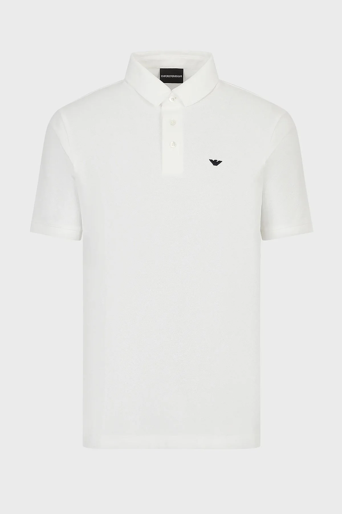 Emporio Armani % 100 Pamuk Regular Fit Düğmeli Erkek Polo T Shirt 3R1F67 1JCYZ 01H5 BEYAZ - 4