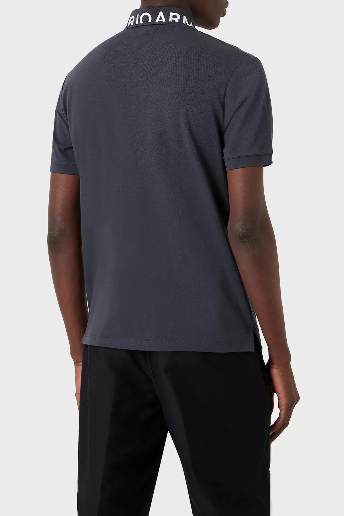 Emporio Armani % 100 Pamuk Regular Fit Erkek Polo T Shirt 3R1FG4 1JTKZ 09I0 LACİVERT - 3