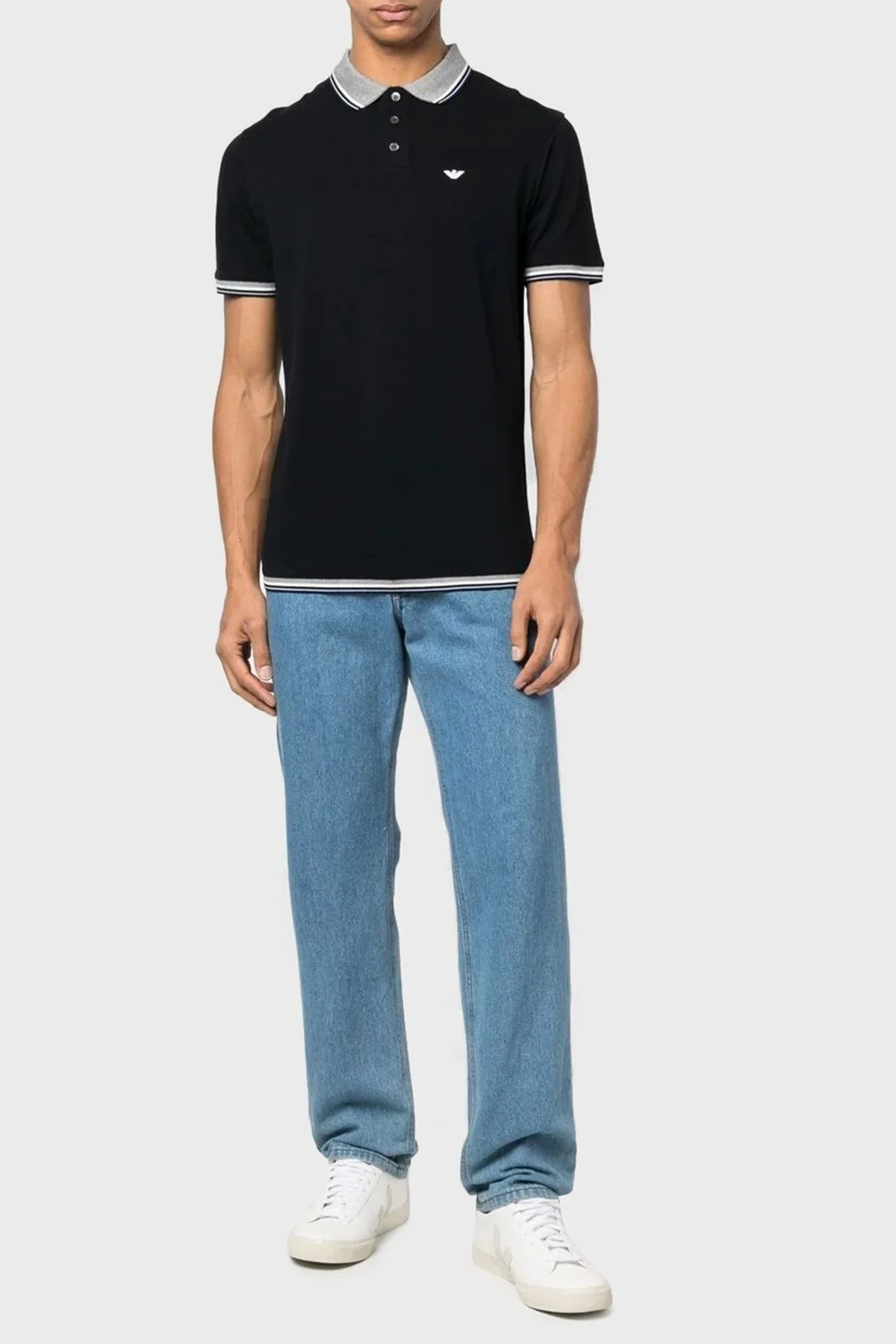 Emporio Armani Erkek T Shirt 3R1FC0 1JTKZ 0999 SİYAH - 2