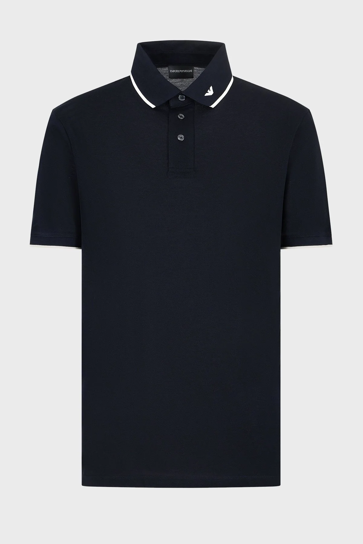 Emporio Armani% 100 Pamuklu Erkek Polo Yaka T Shirt 6D1F65 1JTKZ 0993 LACİVERT - 5