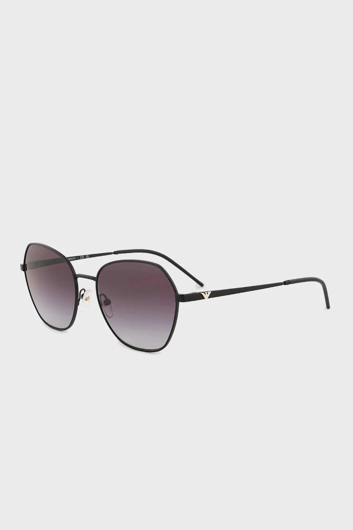 Emporio Armani Asimetrik Güneş Kadın Gözlük 0EA2161 30018G 55 Mat Siyah-Gri Gradyan - 1