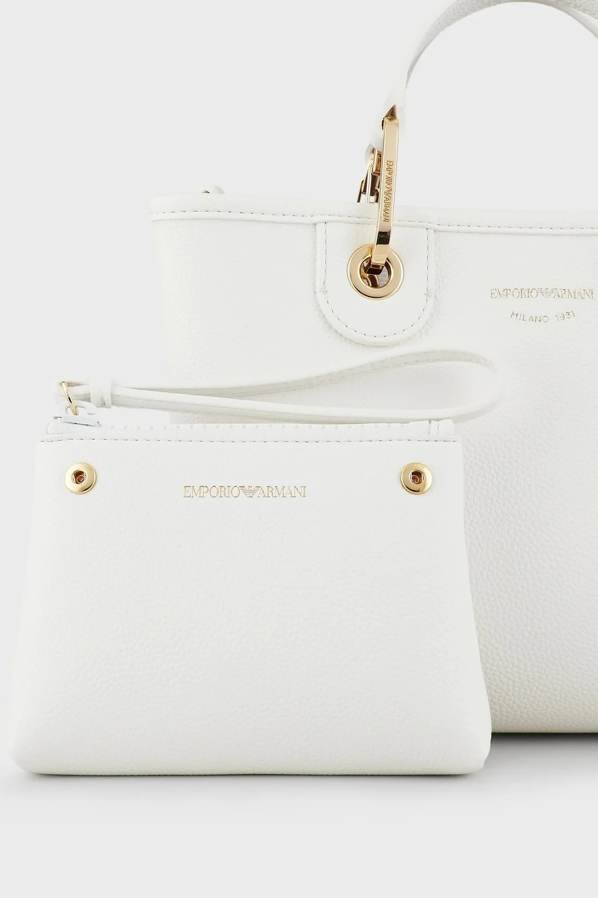 Emporio Armani Askı Detaylı Bayan Çanta Y3D166 YFO5B 85219 BEYAZ - 10