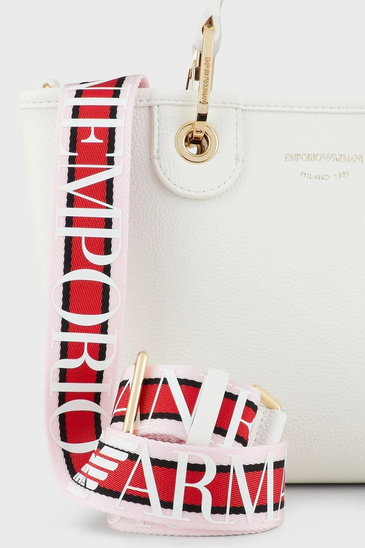 Emporio Armani Askı Detaylı Bayan Çanta Y3D166 YFO5B 85219 BEYAZ - 11