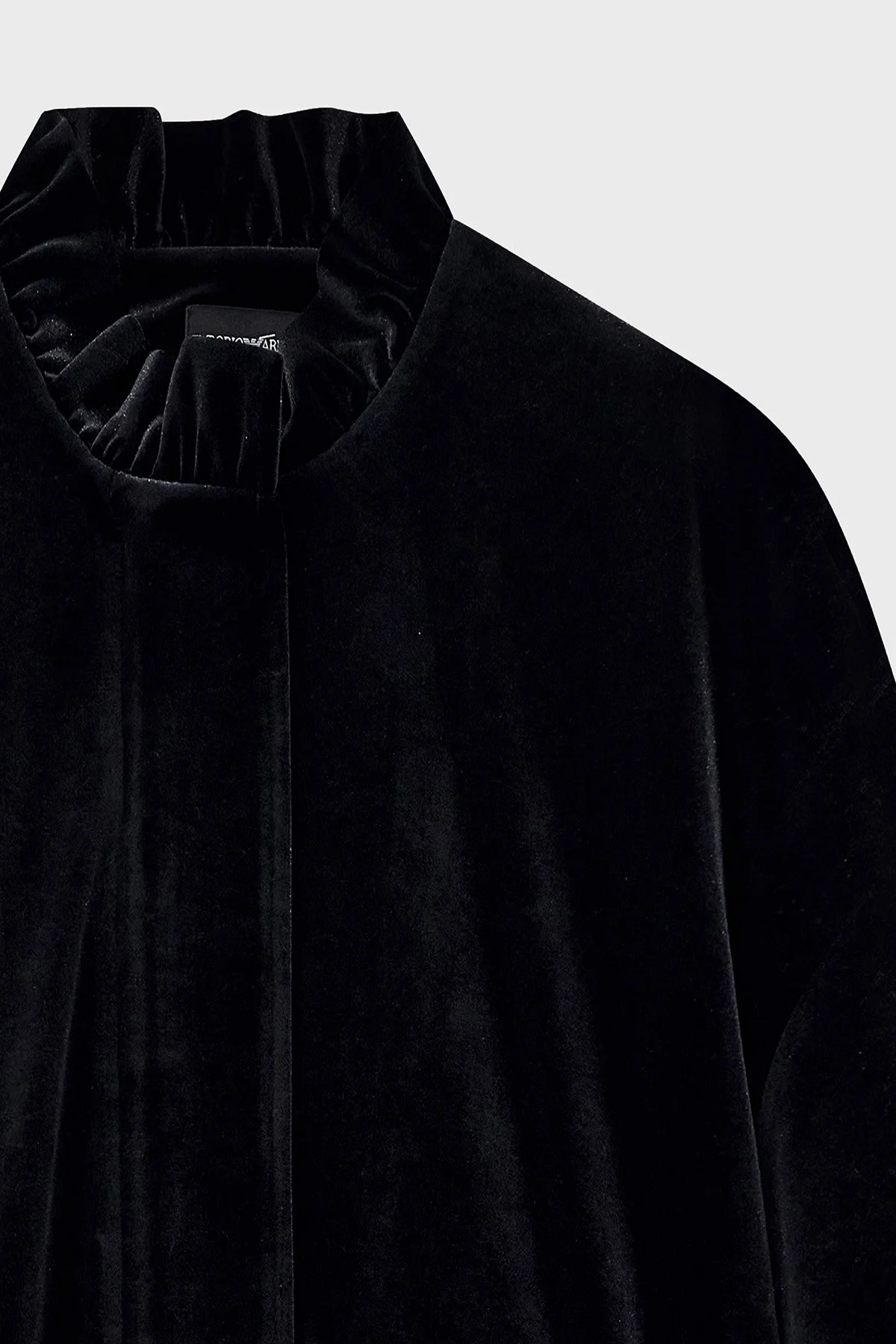 Emporio Armani Astarlı Dik Yaka Kadın Ceket EW004145 AF13341 UC001 Siyah - 3