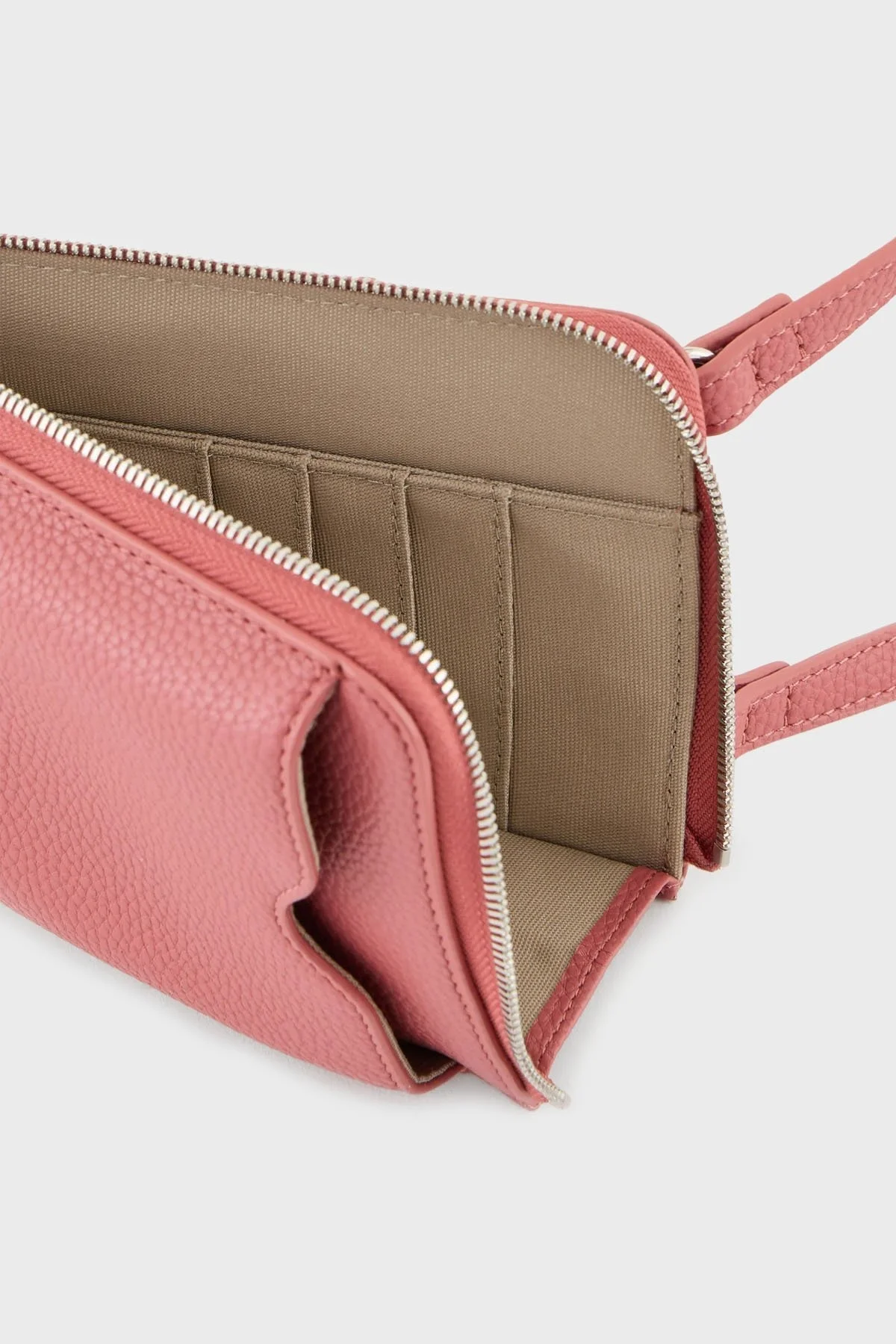 Emporio Armani Ayarlanabilir Askılı Bayan Telefon Çantası Y3H331 YWO3E 89851 GÜL KURUSU - 4