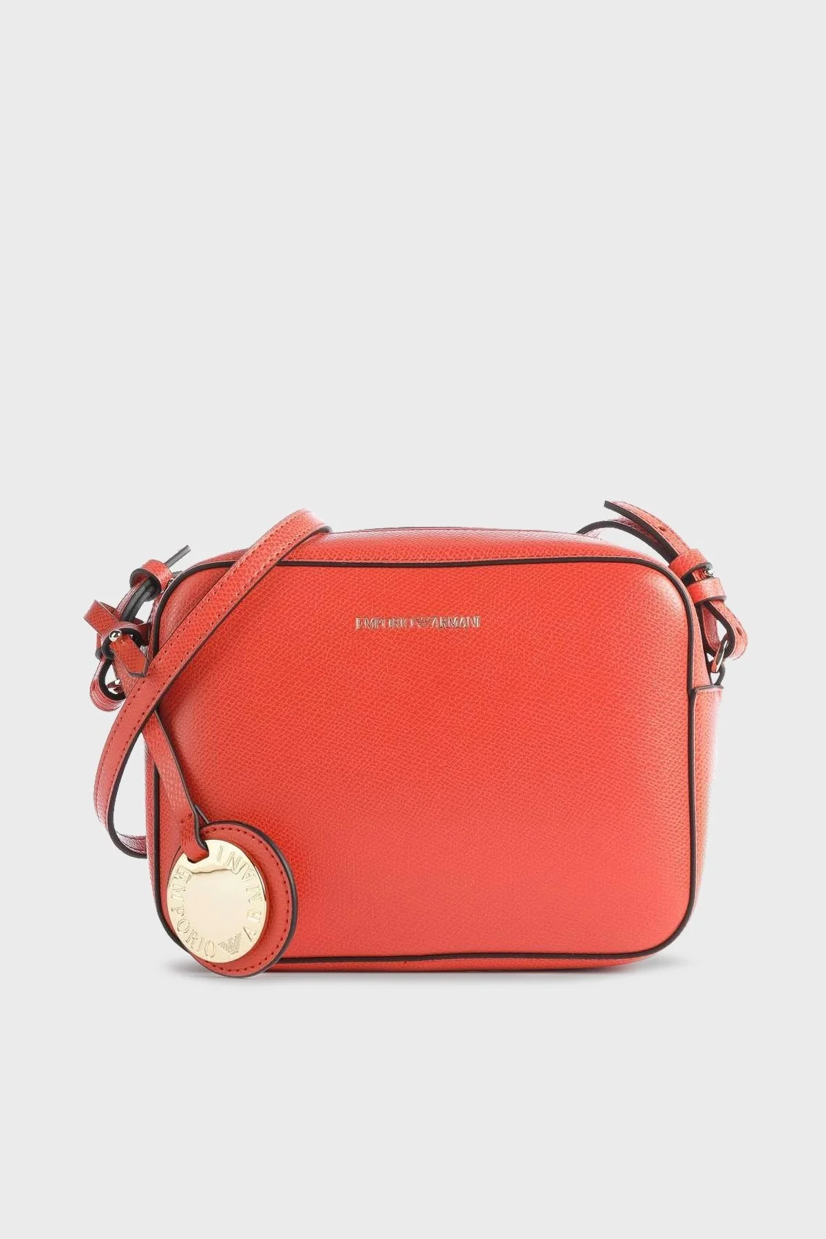 Emporio Armani Ayarlanabilir Askılı Fermuarlı Bayan Çanta Y3B092 YH15A 87138 MERCAN - 1