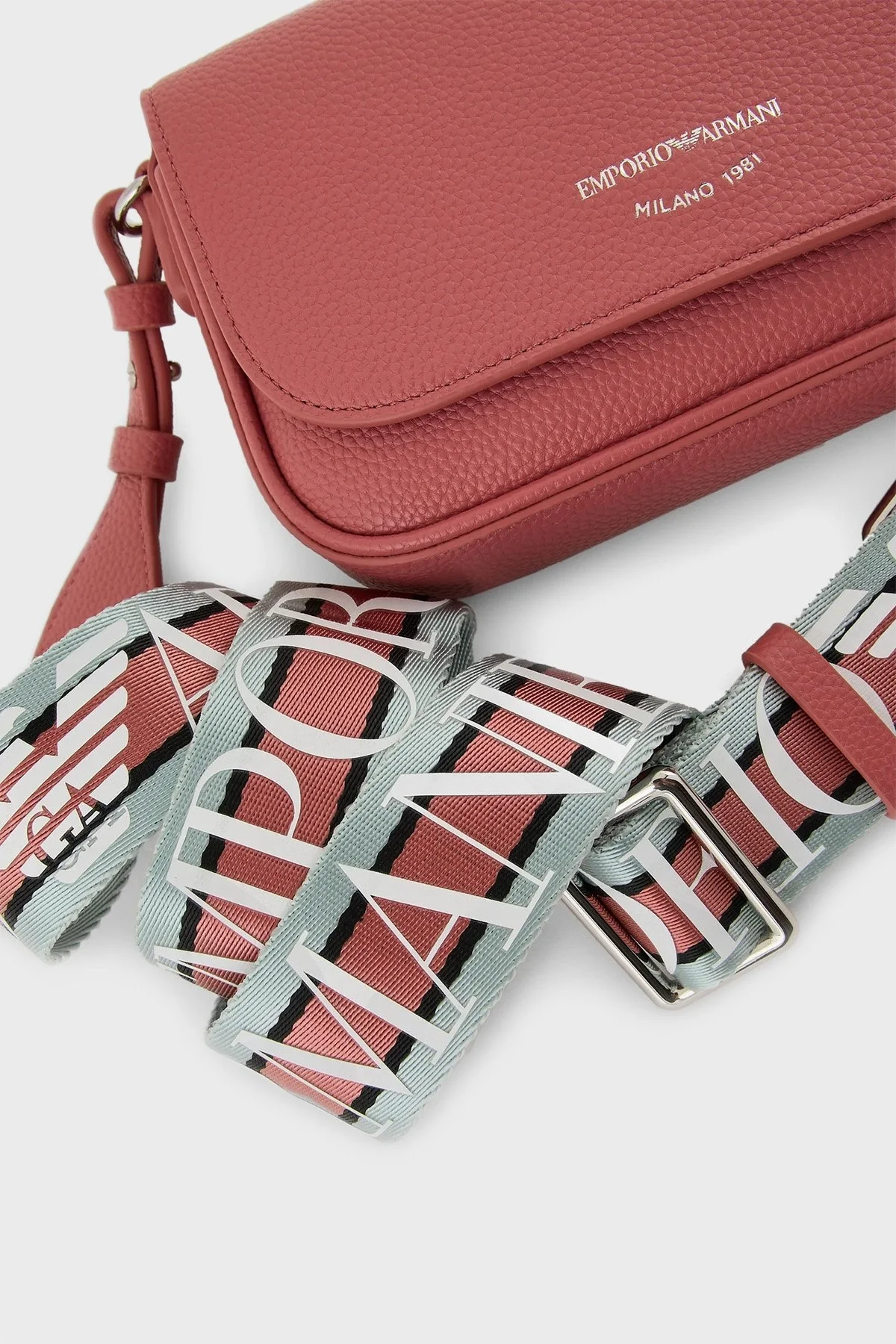 Emporio Armani Ayarlanabilir Uzatma Askılı Bayan Çanta Y3H294 YFO5E 80654 GÜL KURUSU - 5