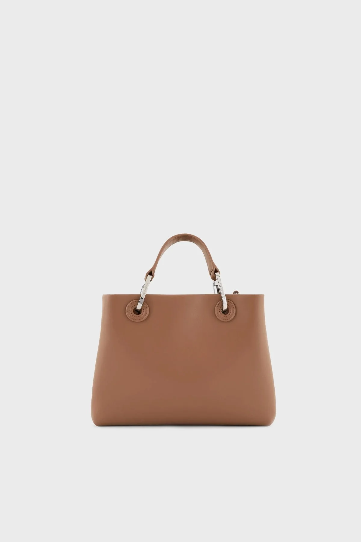 Emporio Armani Ayarlanabilir ve Çıkarılabilir Uzatma Askılı Bayan Çanta Y3D166 YWN3E 80655 TABA - 3