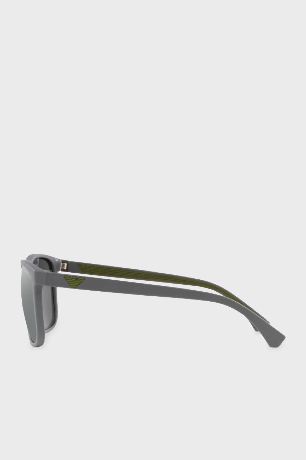 Emporio Armani Aynalı Güneş Erkek Gözlük 0EA4129 50606G 56 Mat Gri-Gri Ayna Gümüş - 2