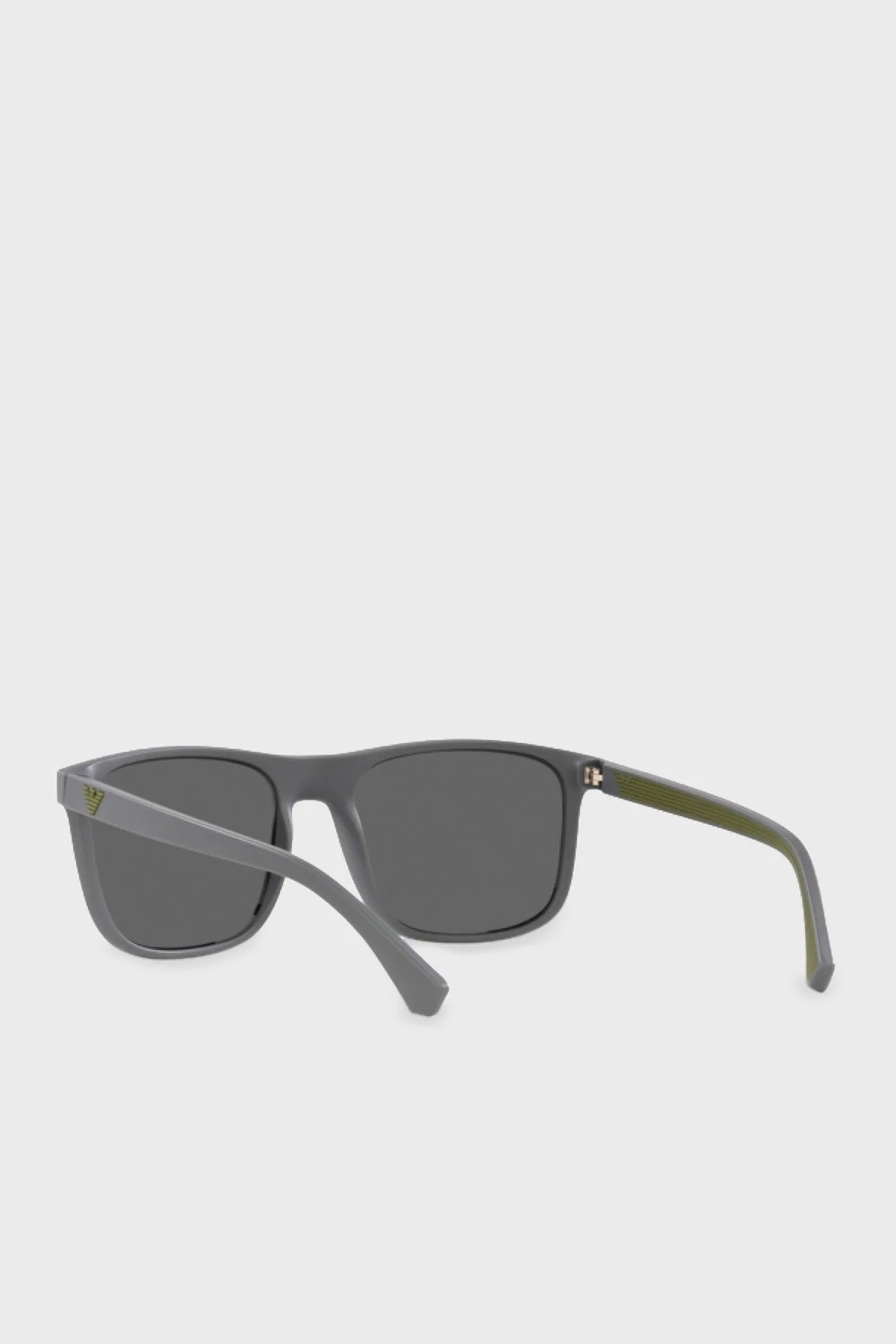 Emporio Armani Aynalı Güneş Erkek Gözlük 0EA4129 50606G 56 Mat Gri-Gri Ayna Gümüş - 3