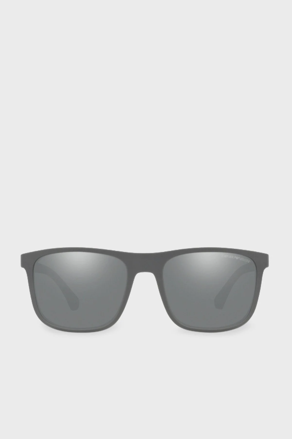 Emporio Armani Aynalı Güneş Erkek Gözlük 0EA4129 50606G 56 Mat Gri-Gri Ayna Gümüş - 4