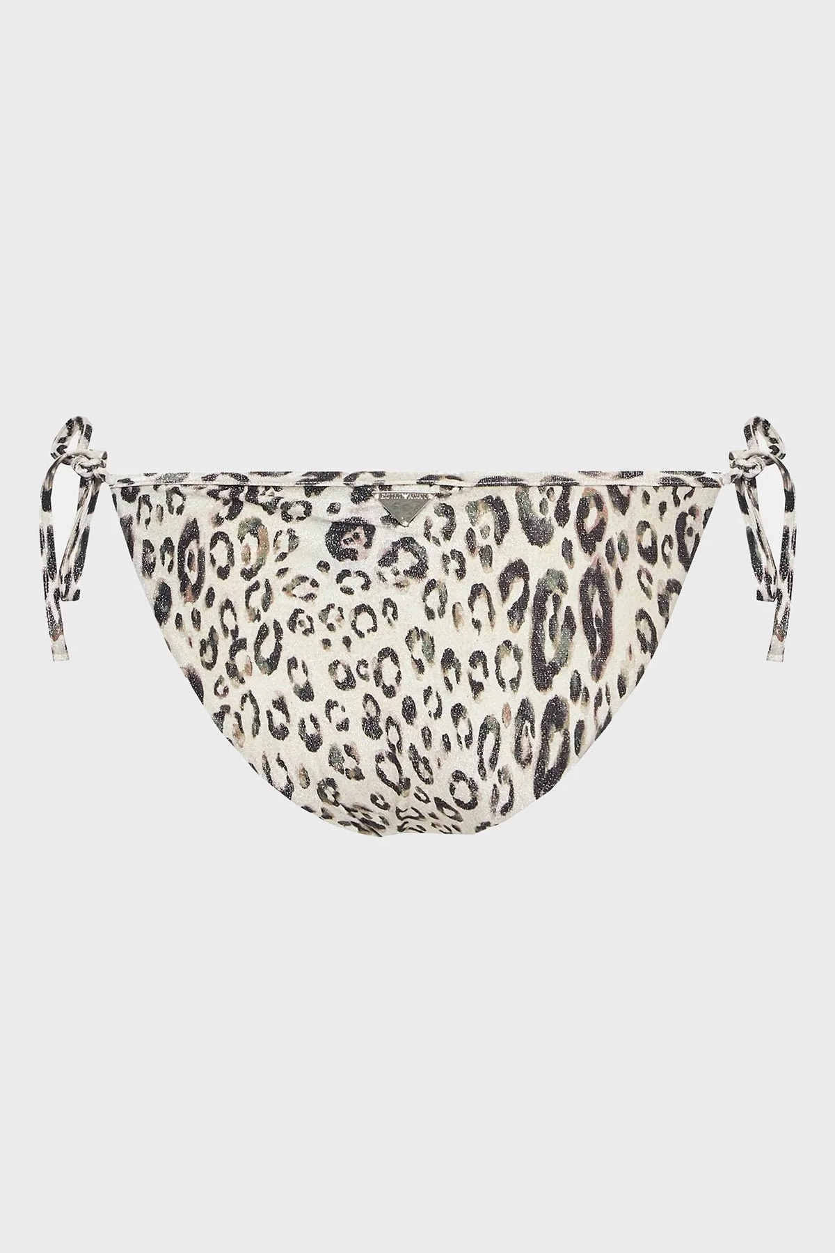 Emporio Armani Bağlama Detaylı Üçgen Bayan Bikini 262706 3R302 09311 LEOPAR - 6