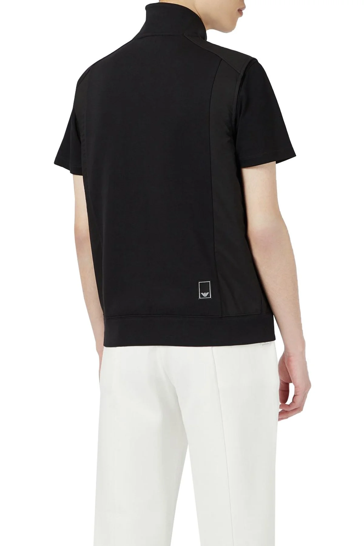 Emporio Armani Balıkçı Yaka Cepli Erkek Yelek S 3K1BG0 1JVRZ 0999 SİYAH - 2