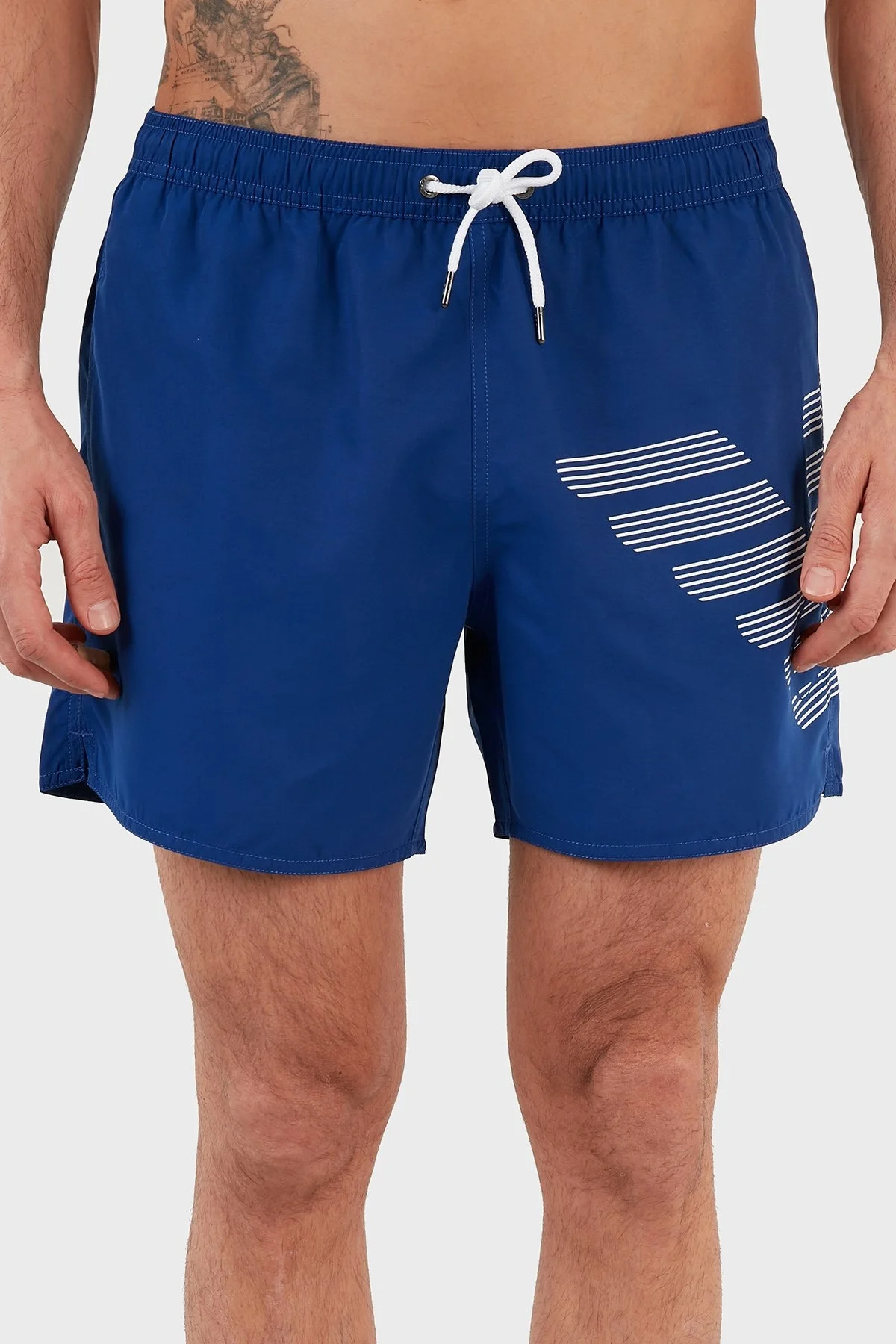 Emporio Armani Baskılı Belden Bağlamalı Cepli Erkek Mayo Short S 211740 1P427 23033 SAKS - 8
