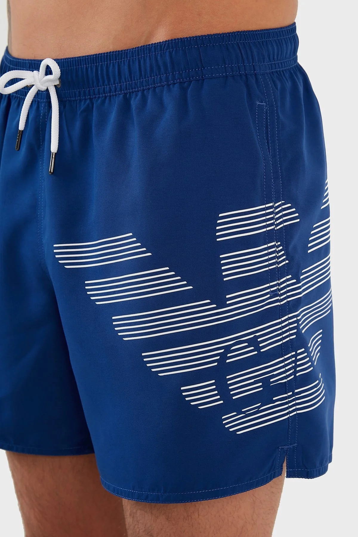 Emporio Armani Baskılı Belden Bağlamalı Cepli Erkek Mayo Short S 211740 1P427 23033 SAKS - 12
