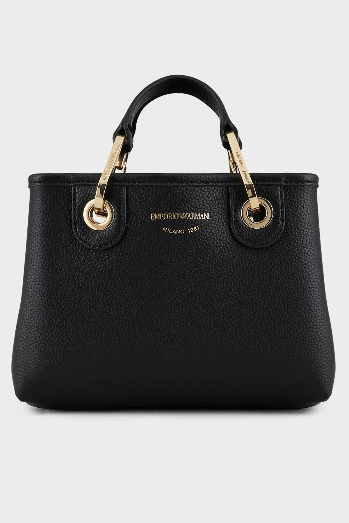 Emporio Armani Marka Logolu Ayarlanabilir Askılı Bayan Çanta Y3D176 YFO5B 85218 SİYAH - 1