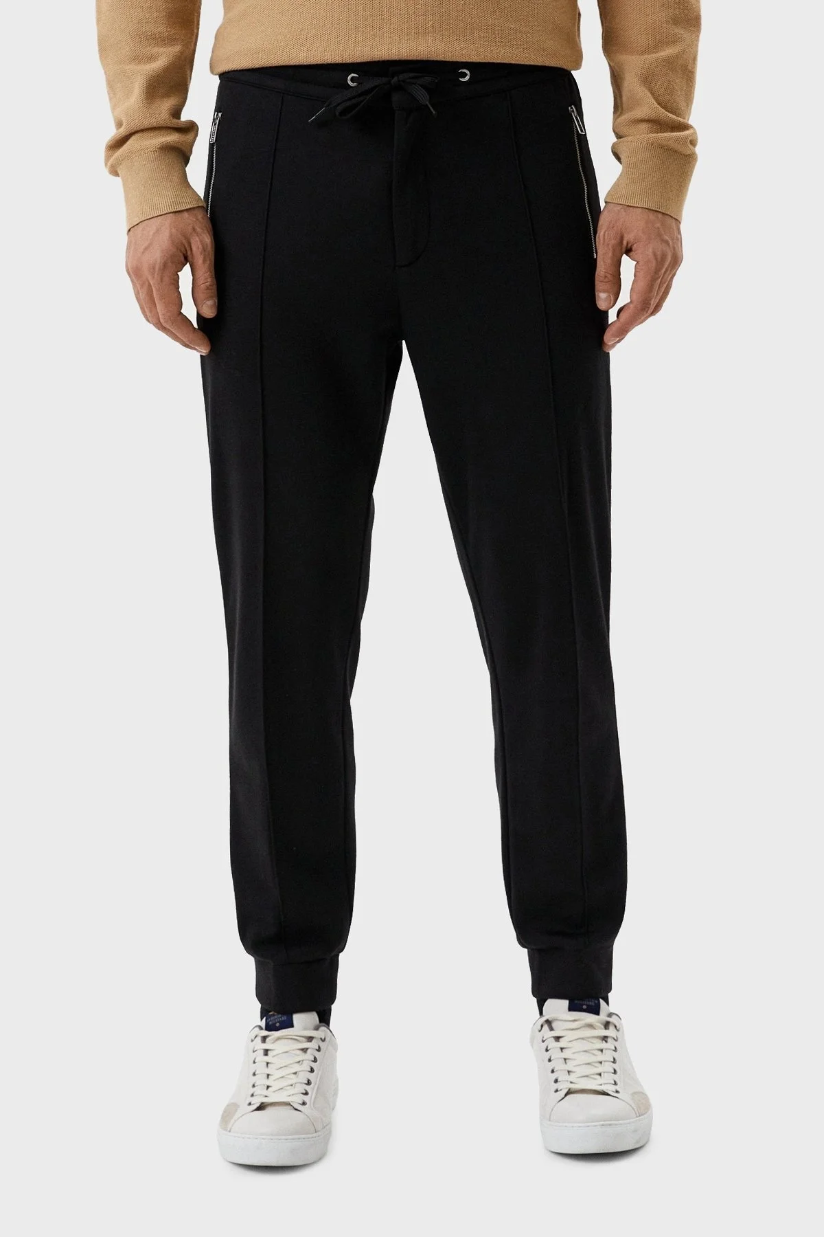 Emporio Armani Belden Bağalamalı Cepli Spor Erkek Pantolon 6L1P90 1JRHZ 0999 SİYAH - 6