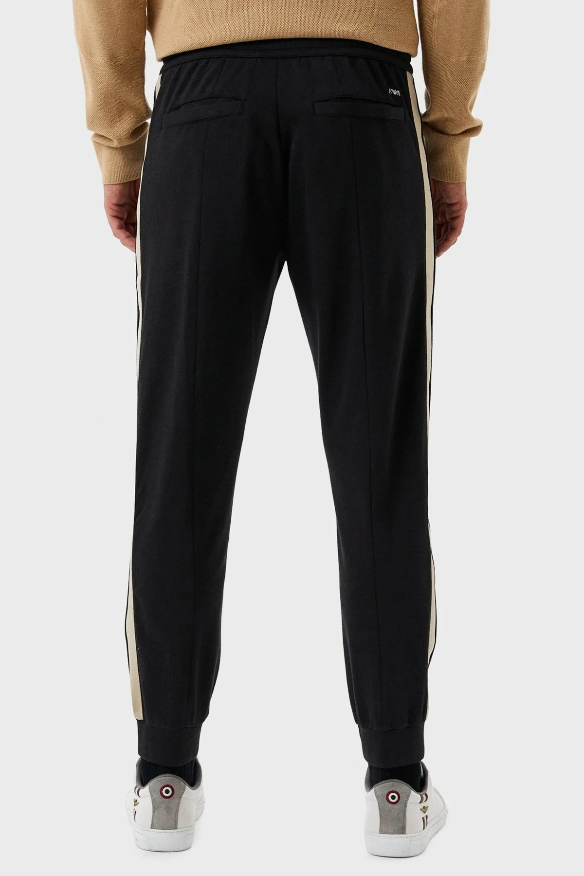 Emporio Armani Belden Bağalamalı Cepli Spor Erkek Pantolon 6L1P90 1JRHZ 0999 SİYAH - 7