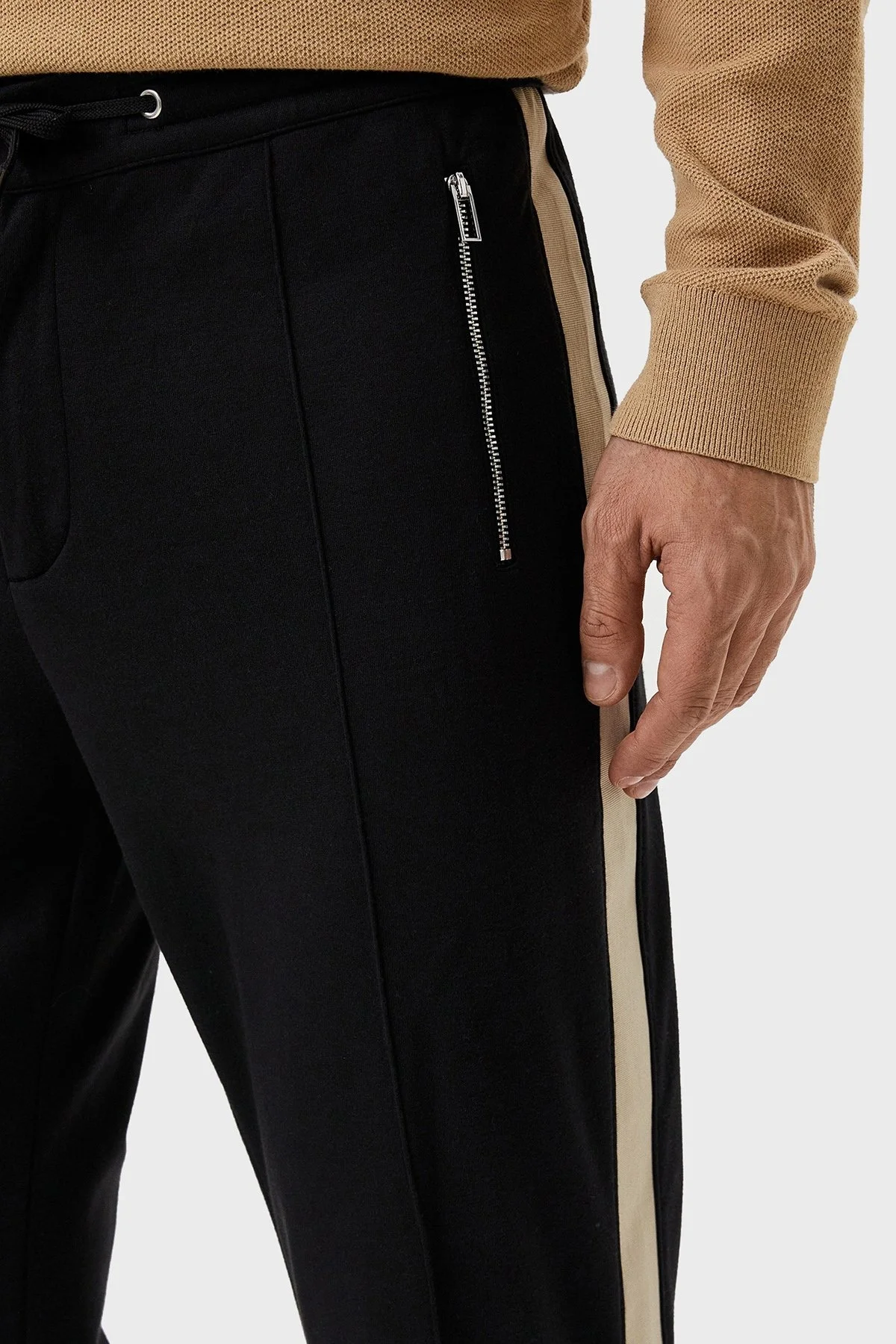 Emporio Armani Belden Bağalamalı Cepli Spor Erkek Pantolon 6L1P90 1JRHZ 0999 SİYAH - 8