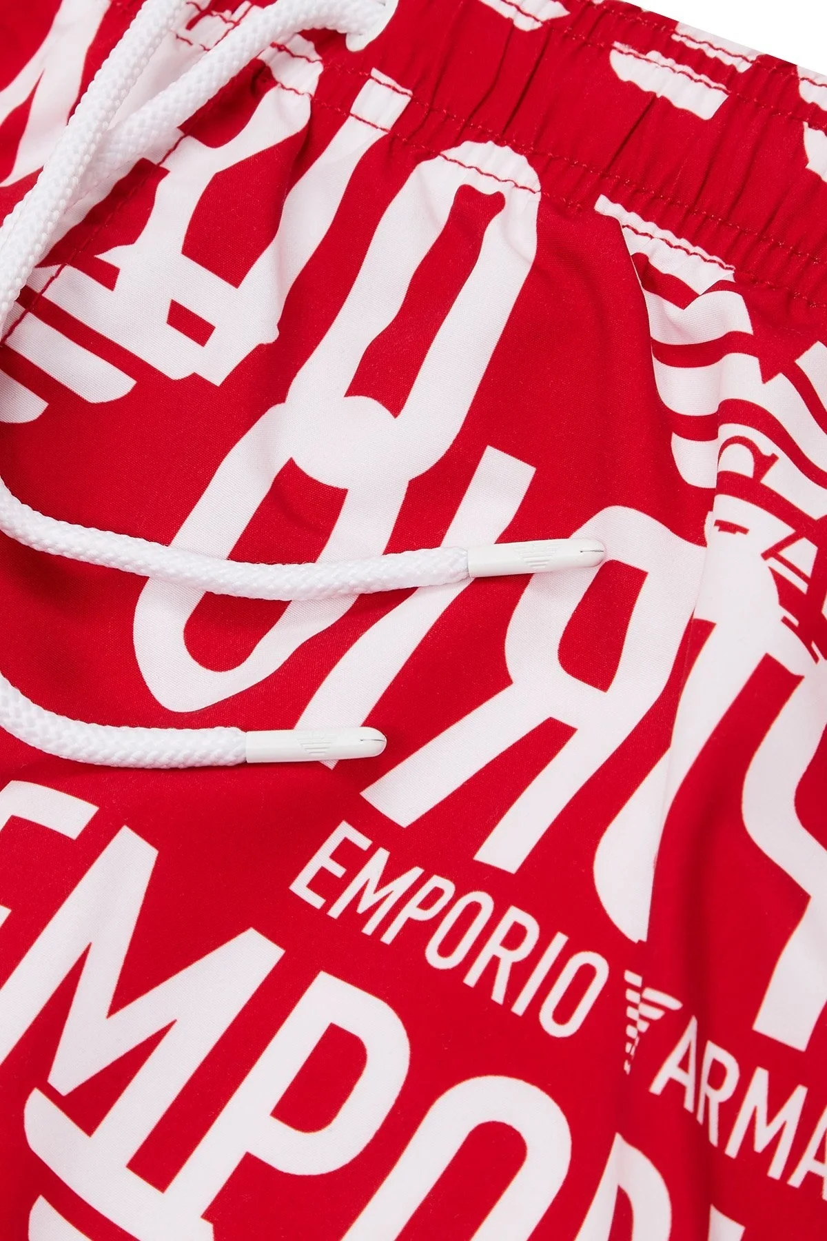 Emporio Armani Belden Bağlamalı Cepli Erkek Mayo Short S 211740 1P428 06574 KIRMIZI - 3