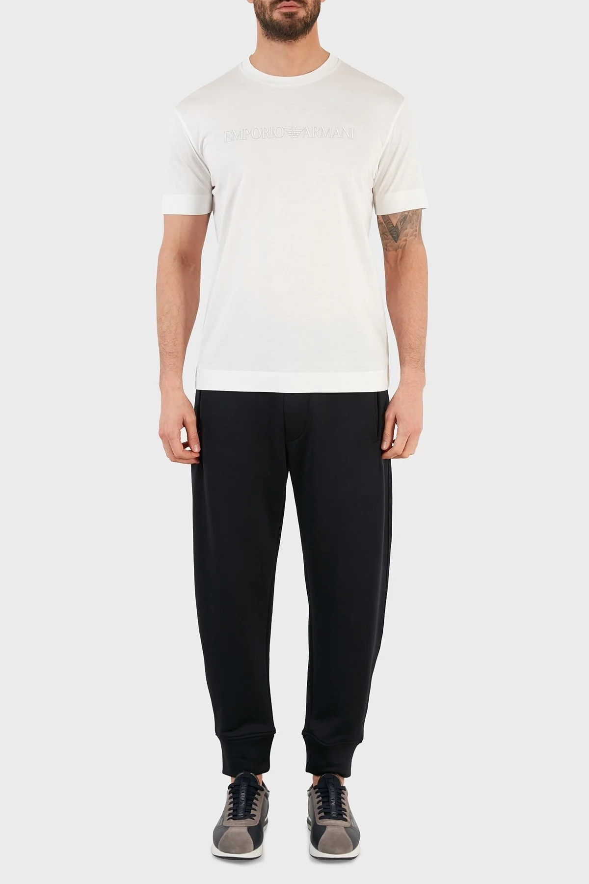 Emporio Armani Belden Bağlamalı Cepli Erkek Pantolon 3K1P50 1JQLZ 0920 LACİVERT - 1