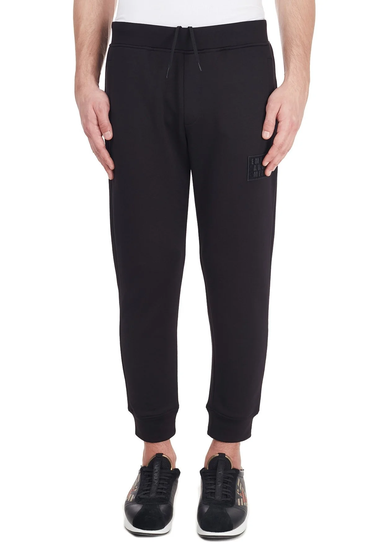 Emporio Armani Belden Bağlamalı Cepli Erkek Pantolon 6H1PQ8 1JQLZ 0999 SİYAH - 2