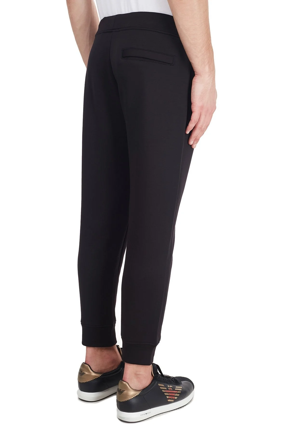 Emporio Armani Belden Bağlamalı Cepli Erkek Pantolon 6H1PQ8 1JQLZ 0999 SİYAH - 3