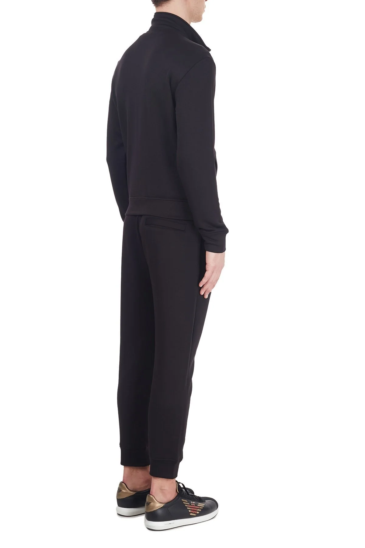 Emporio Armani Belden Bağlamalı Cepli Erkek Pantolon 6H1PQ8 1JQLZ 0999 SİYAH - 5