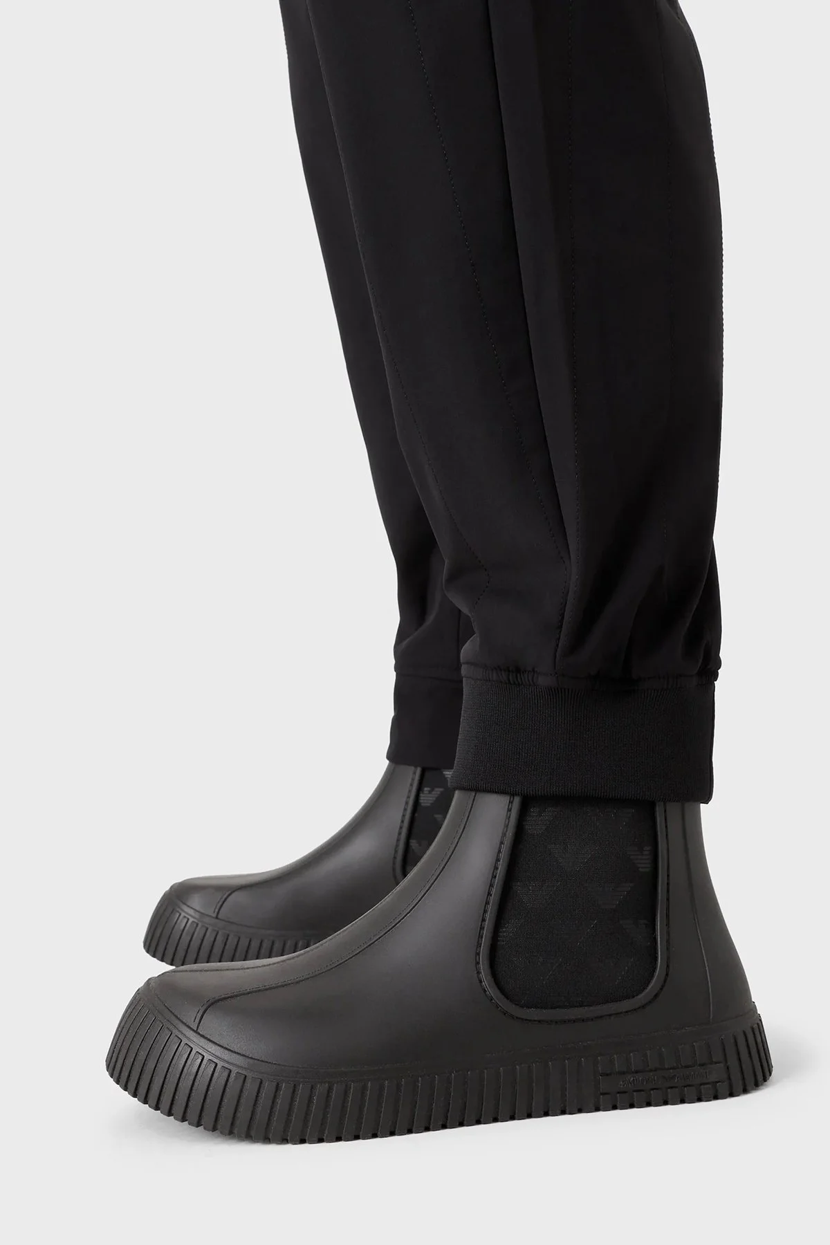 Emporio Armani Belden Bağlamalı Cepli Relaxed Fit Erkek Pantolon 6L1PD4 1NNIZ 0999 SİYAH - 4