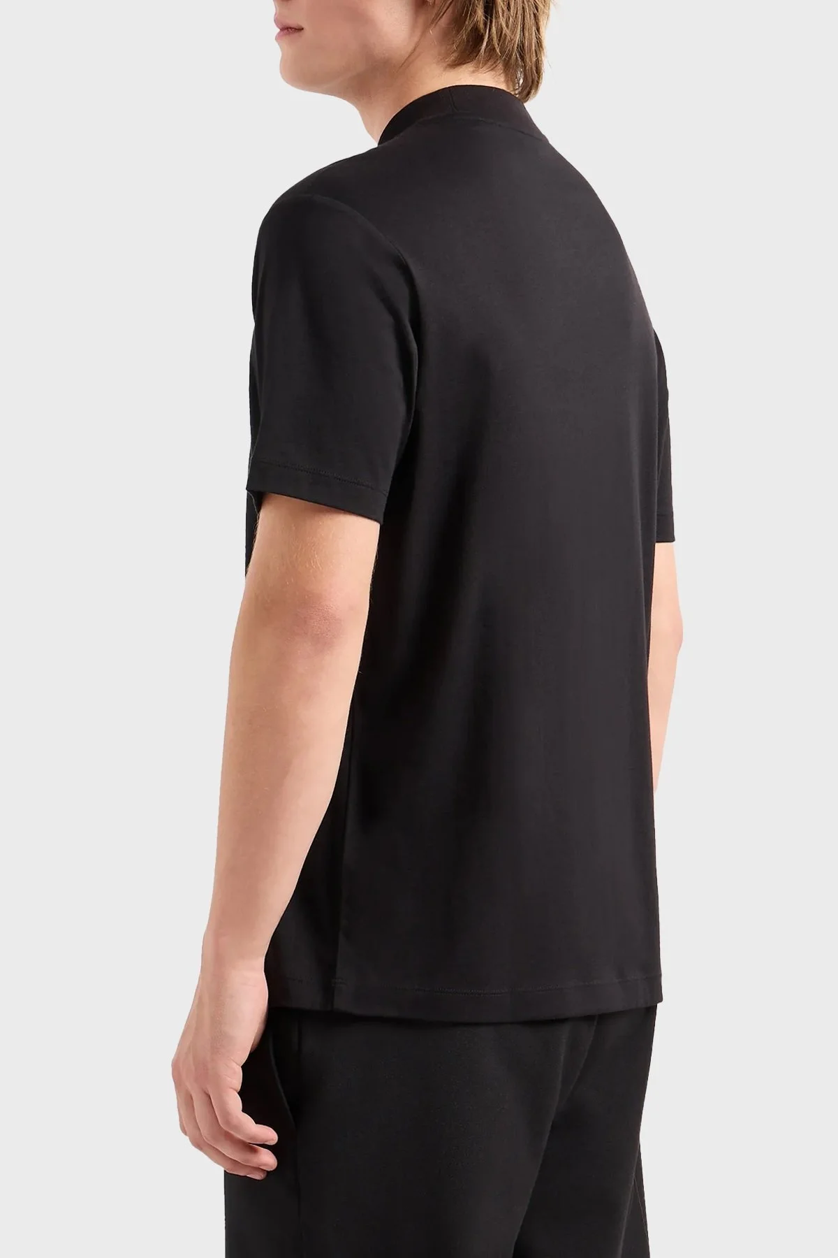 Emporio Armani Bisiklet Yaka % 100 Pamuk Regular Fit Erkek T