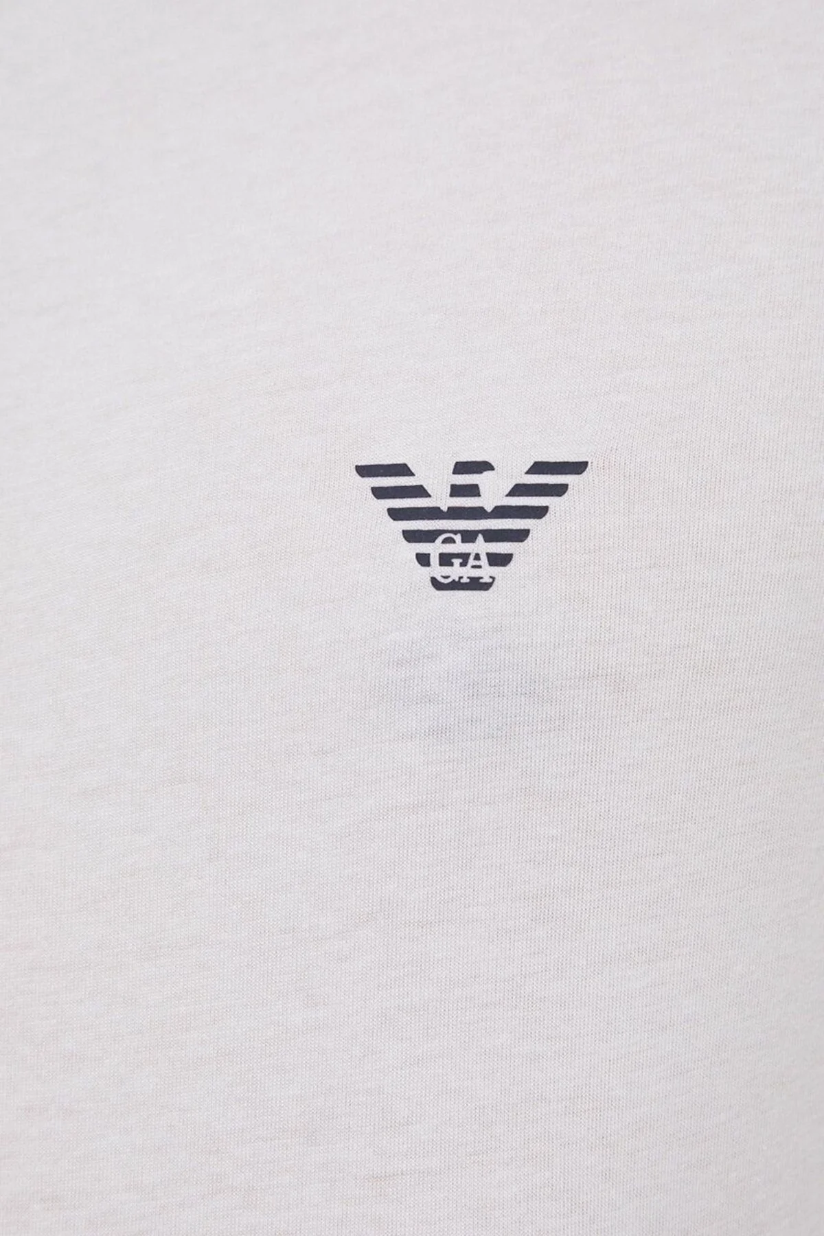 Emporio Armani Bisiklet Yaka Pamuklu Slim Fit Erkek T Shirt 111035 4R523 00010 BEYAZ - 8