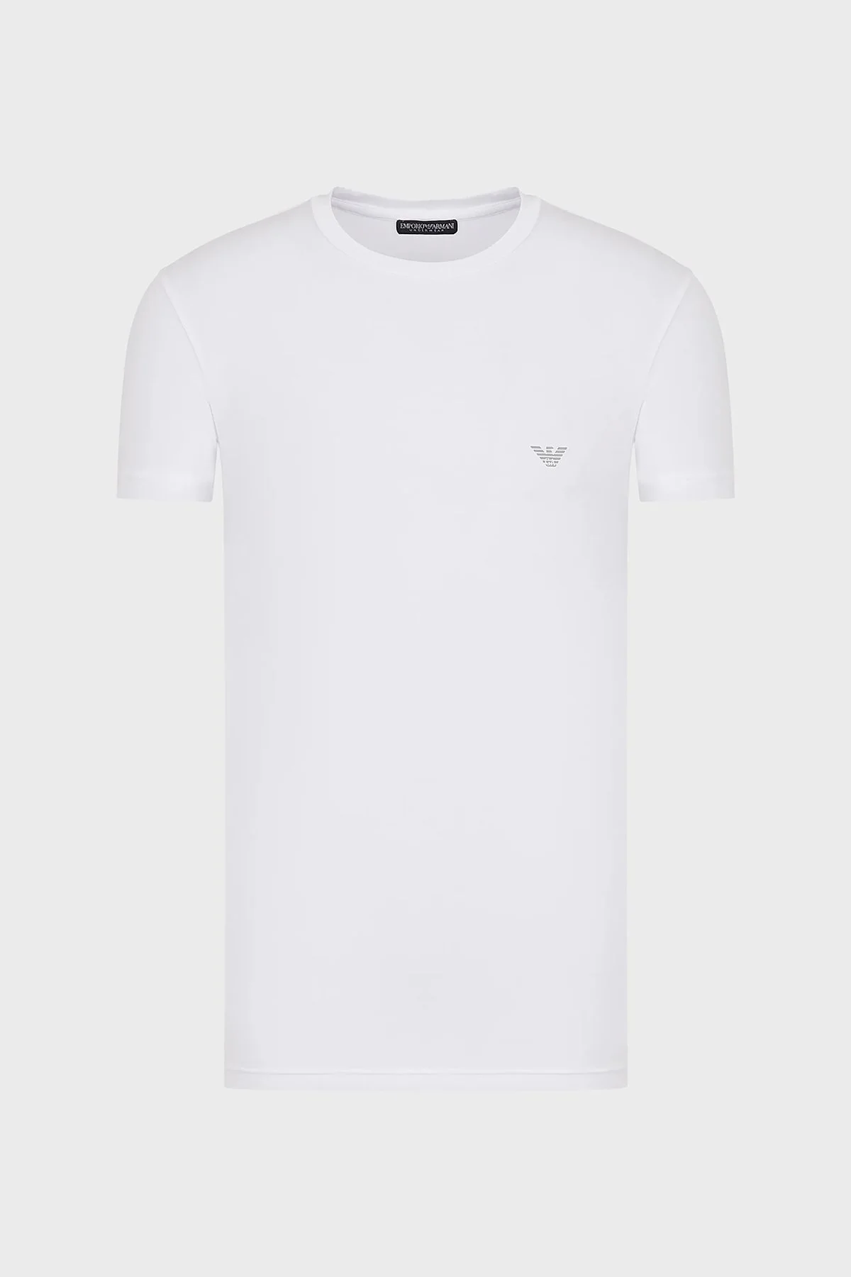 Emporio Armani Bisiklet Yaka Slim Fit Erkek T Shirt 111035 3R511 00010 BEYAZ - 3