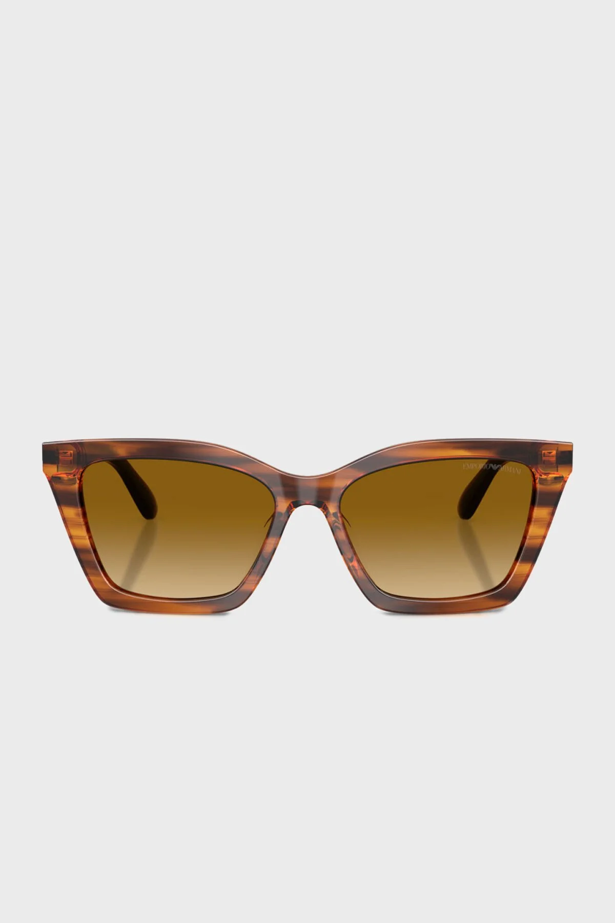 Emporio Armani Butterfly Güneş Kadın Gözlük 0EA4250U 62682L 54 Parlak Çizgili Sarı-Degrade Sa - 2