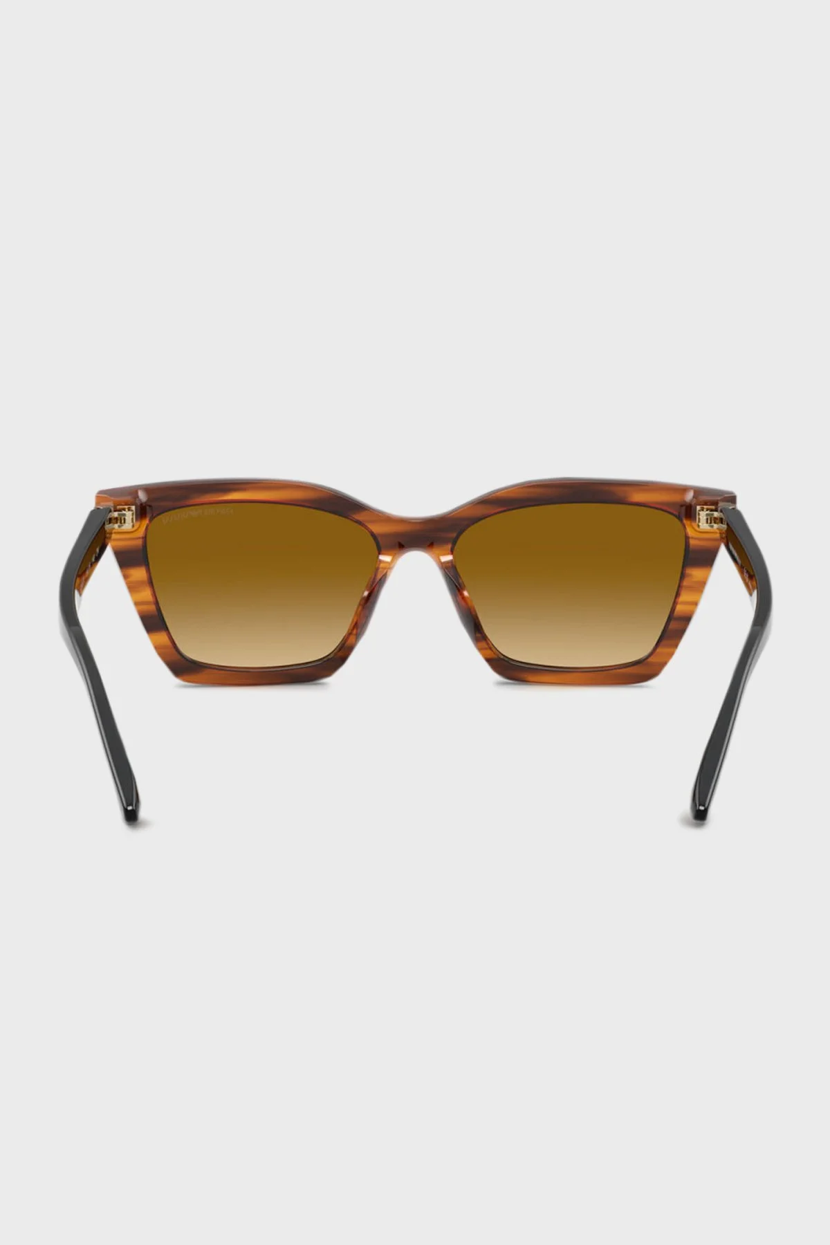 Emporio Armani Butterfly Güneş Kadın Gözlük 0EA4250U 62682L 54 Parlak Çizgili Sarı-Degrade Sa - 4
