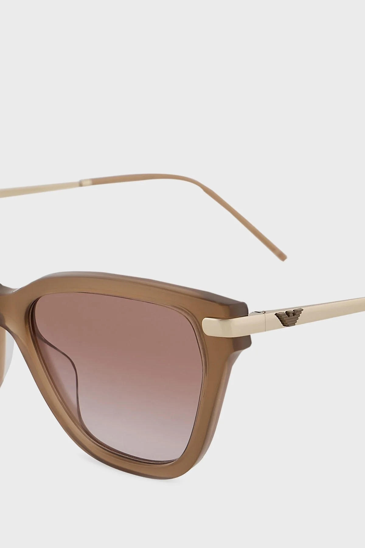 Emporio Armani Cat Eye Güneş Bayan Gözlük 0EA4251 626313 54 Parlak Opal Tundra-Gradyan kah - 10