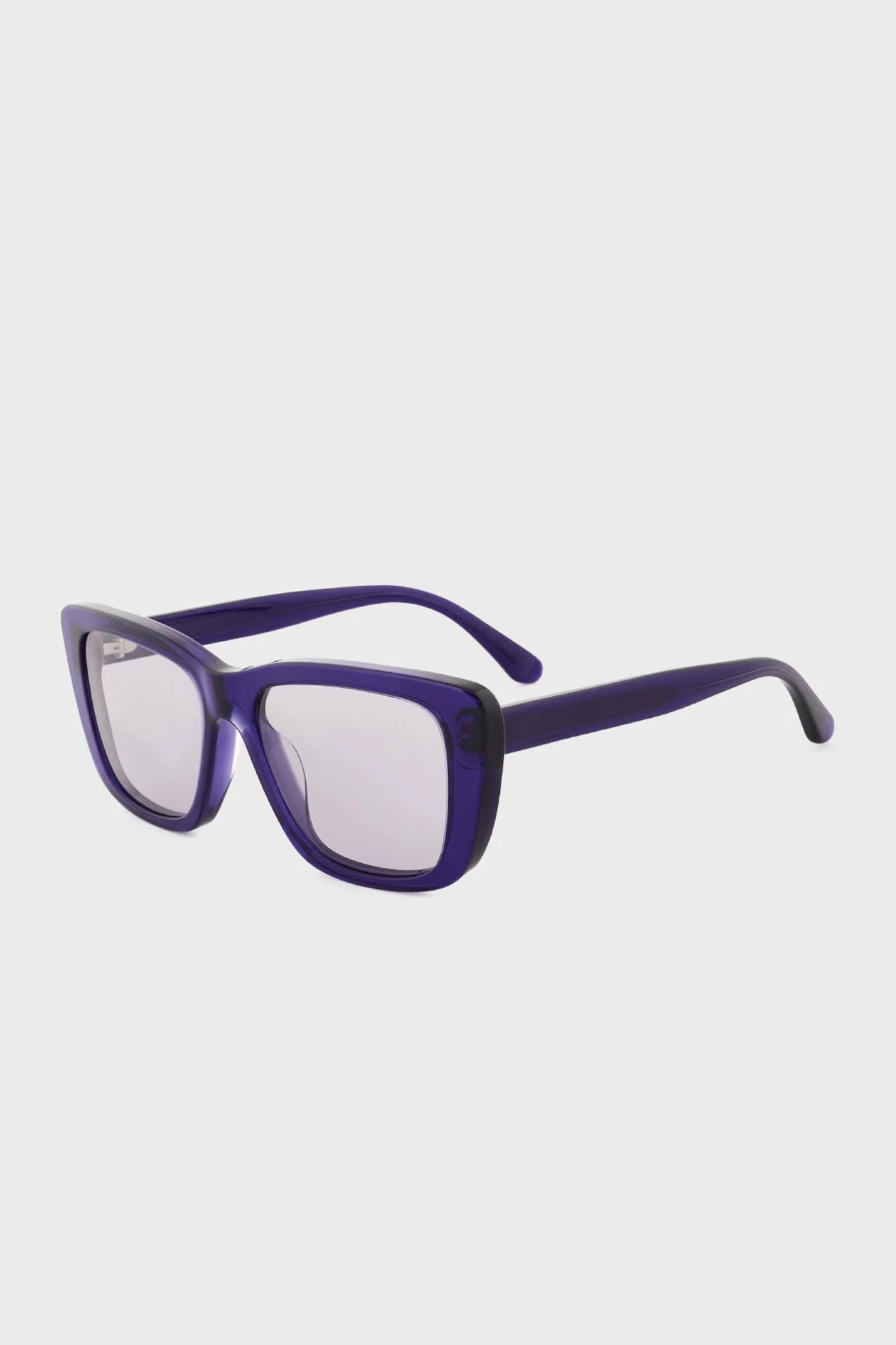Emporio Armani Cat Eye Şeffaf Kadın Gözlük 0EA4246 U62531 54 Parlak Şeffaf Mor-Menekşe - 1