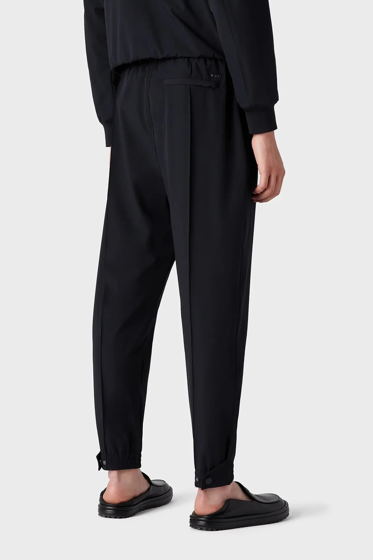 Emporio Armani Cepli Elastik Belli Relaxed Fit Erkek Pantolon 3R1PF8 1NNIZ 0920 LACİVERT - 2