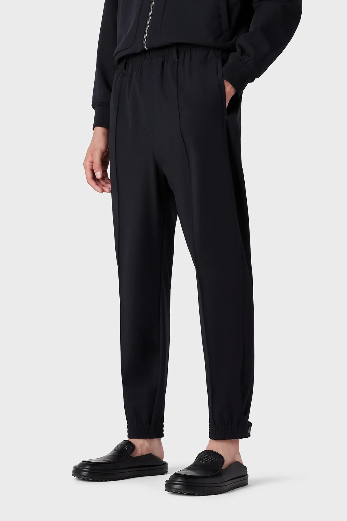 Emporio Armani Cepli Elastik Belli Relaxed Fit Erkek Pantolon 3R1PF8 1NNIZ 0920 LACİVERT - 3