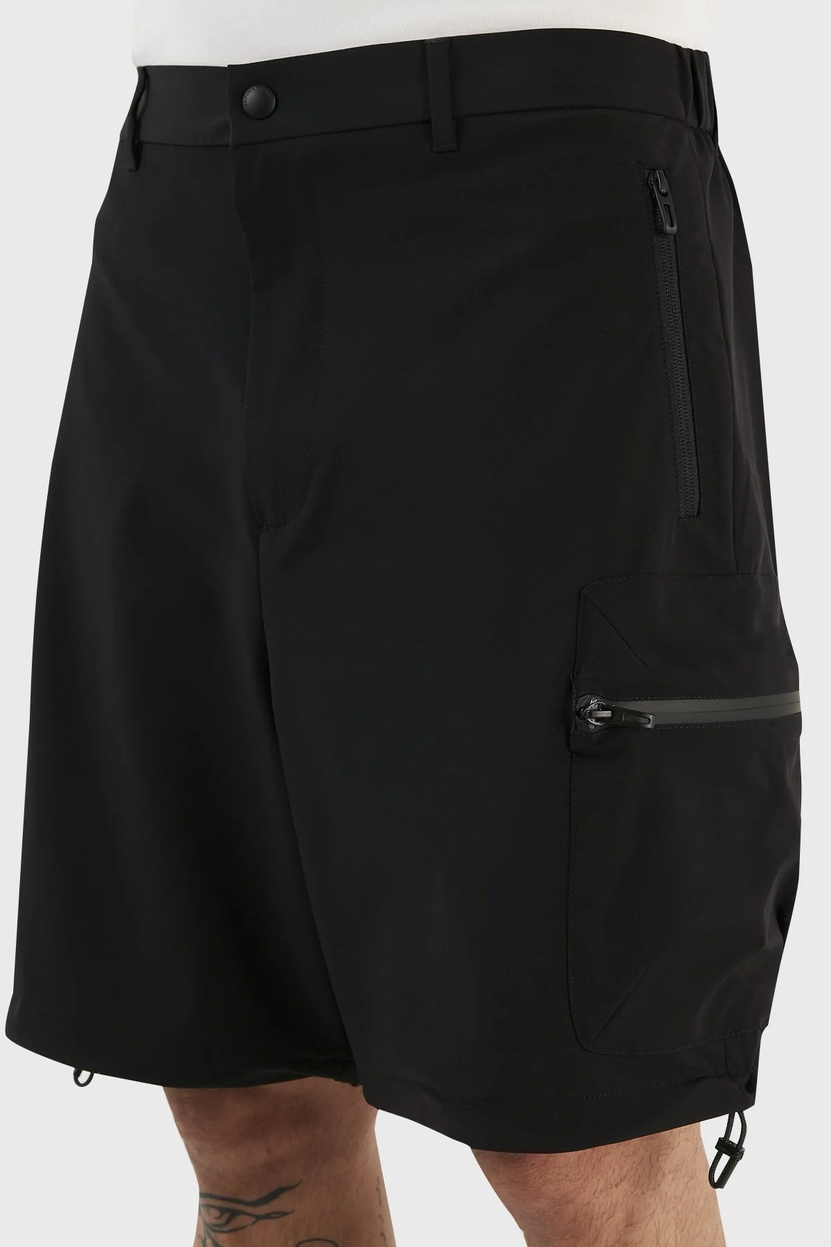 Emporio Armani Cepli Normal Bel Relaxed Fit Erkek Bermuda 3R1PG9 1NNIZ 0999 SİYAH - 5