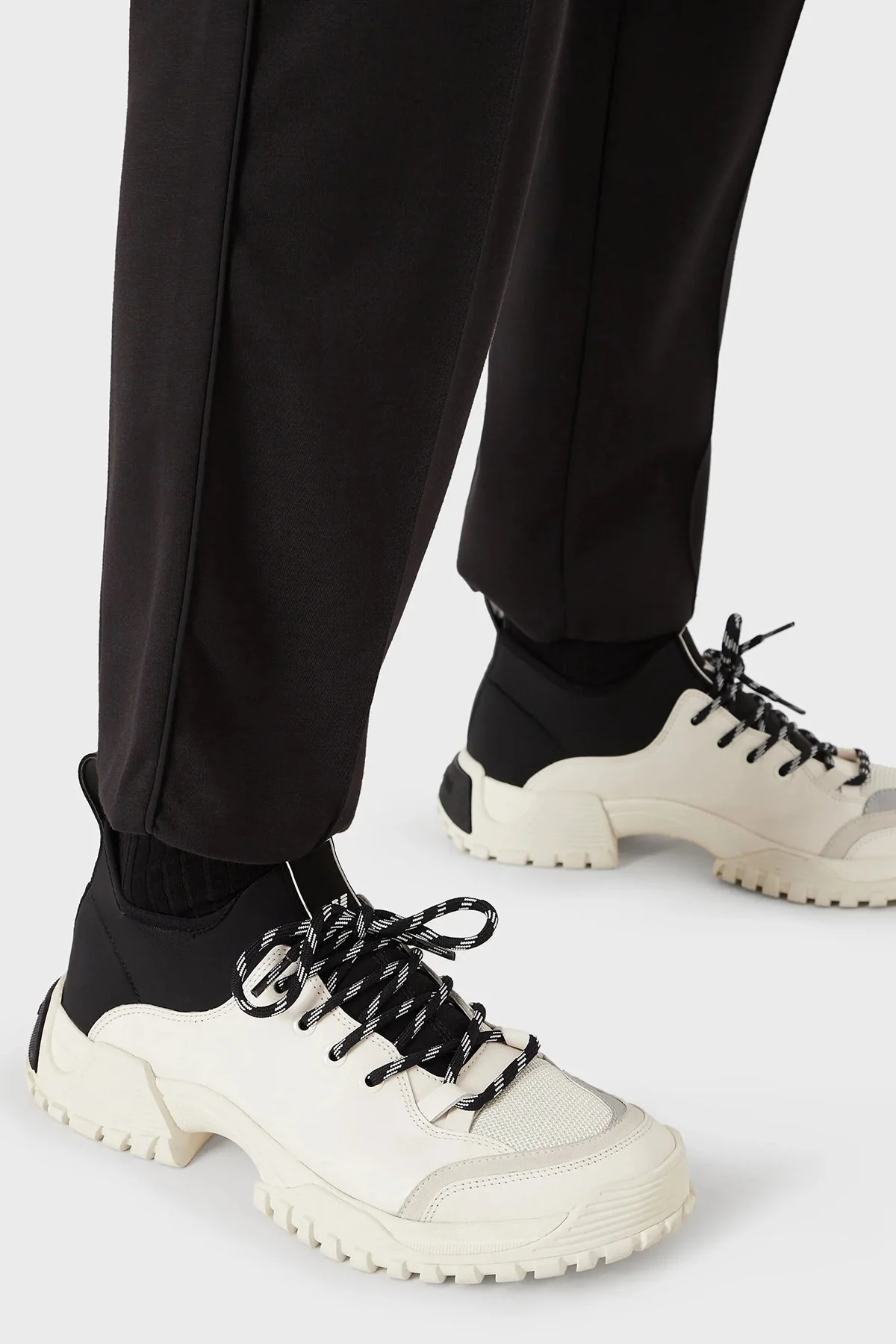 Emporio Armani Cepli Regular Fit Spor Erkek Pantolon 3L1PBI 1JRHZ 0999 SİYAH - 3