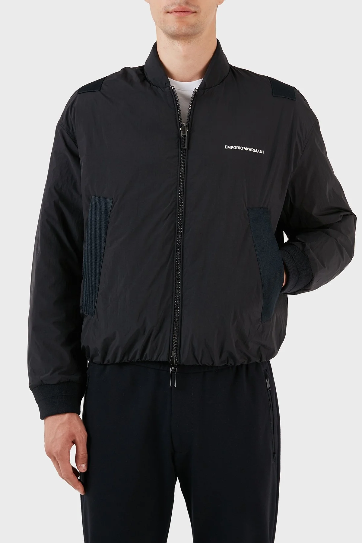 Emporio Armani Çift Taraflı Kuş Tüyü Dolgulu Regular Fit Şişme Erkek Mont 6R1B84 1NHMZ 0920 LACİVERT - 2